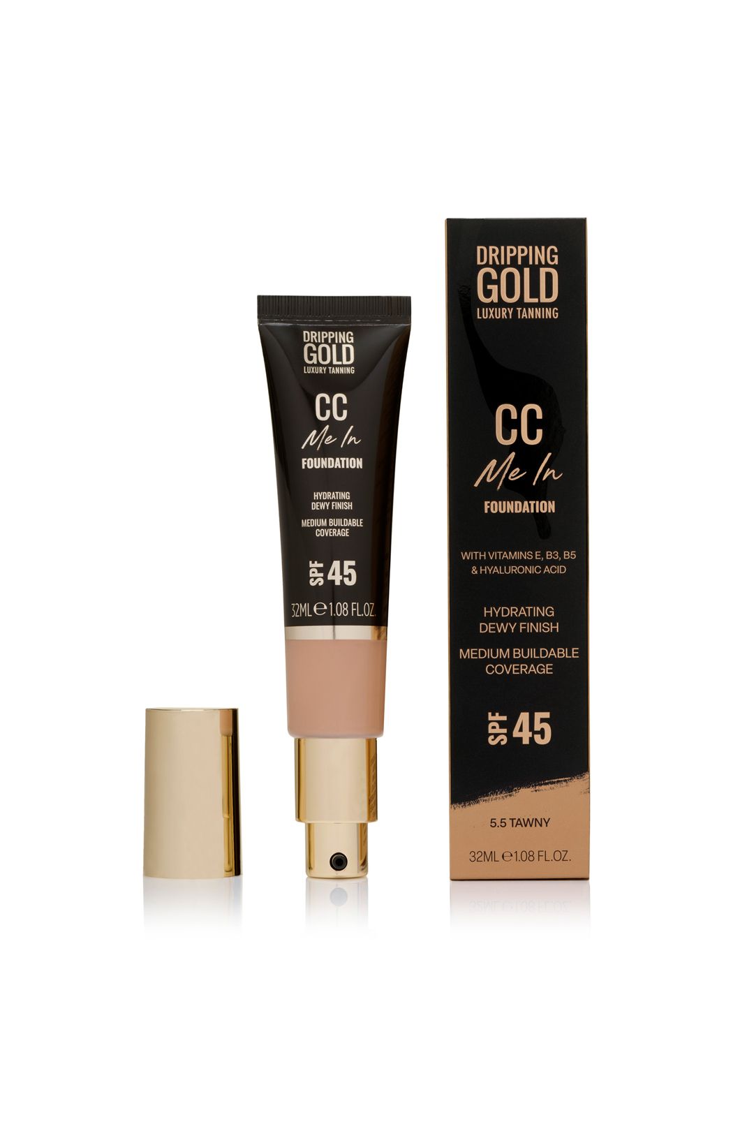 Dripping Gold CC Cream SPF40 35ml Tawny 5_5 image 1