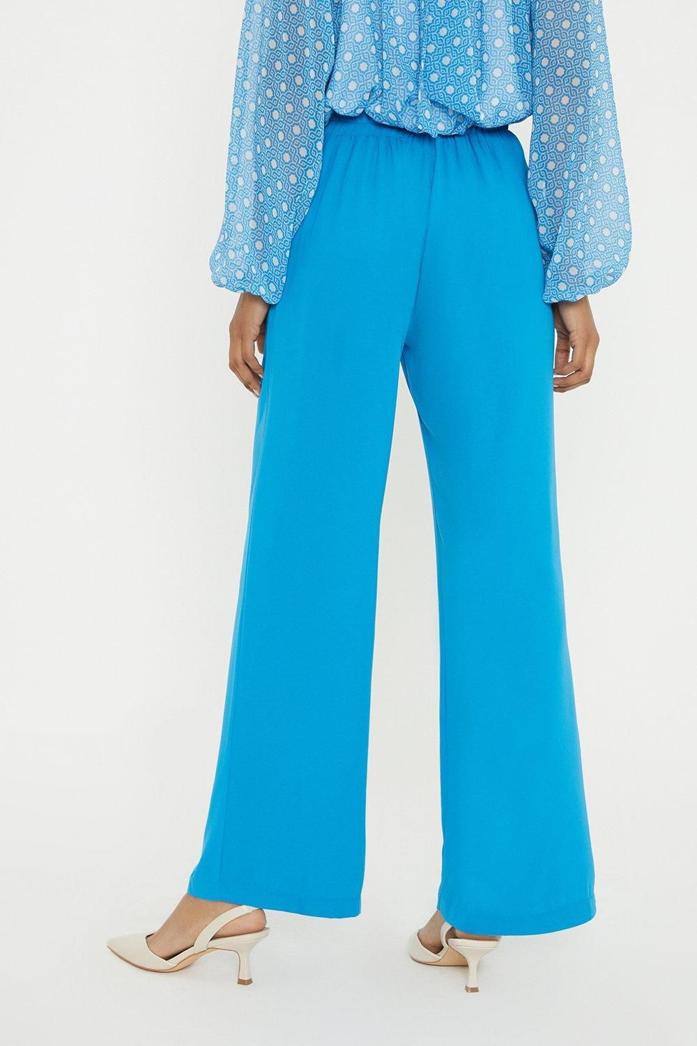 Dorothy Perkins Wide Leg Trouser Blue image 3
