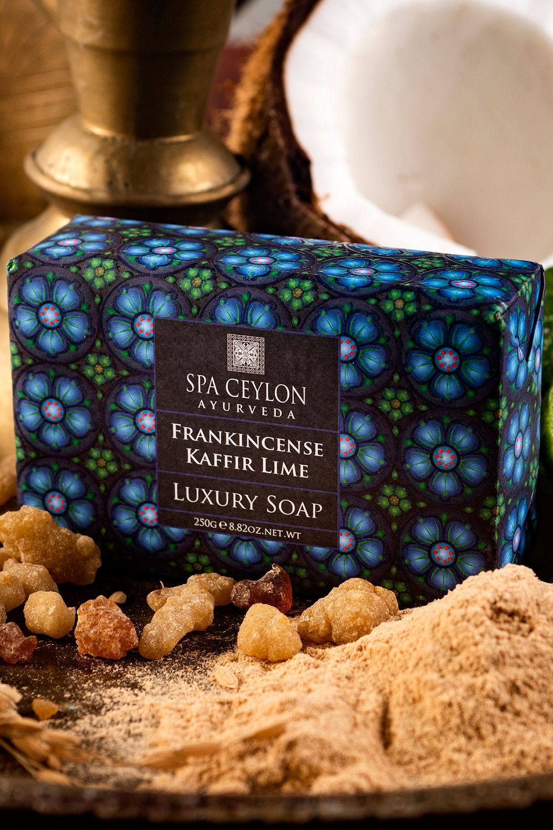 Spa Ceylon Frankincense Kaffir Lime Luxury Soap -250g image 2
