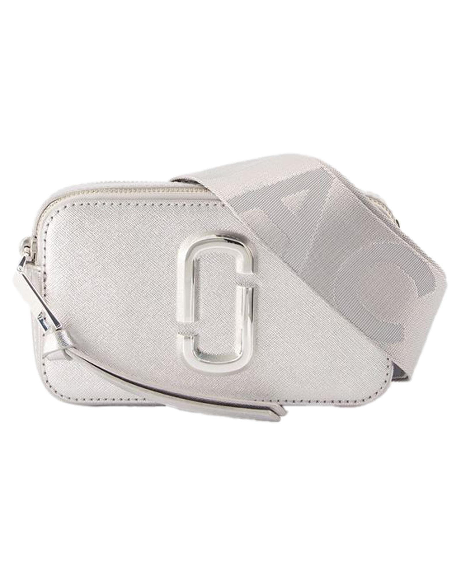 Marc Jacobs Snapshot Camera Bag Crossbody Wo - Metallic | Silver Crossbody Bags image 1