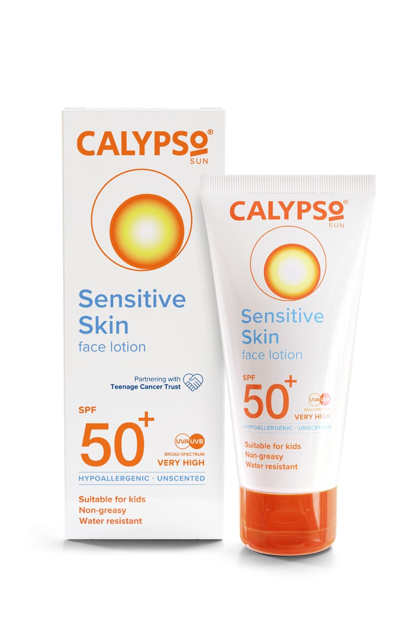 Calypso Sensitive Skin Face Lotion SPF50+ image 1