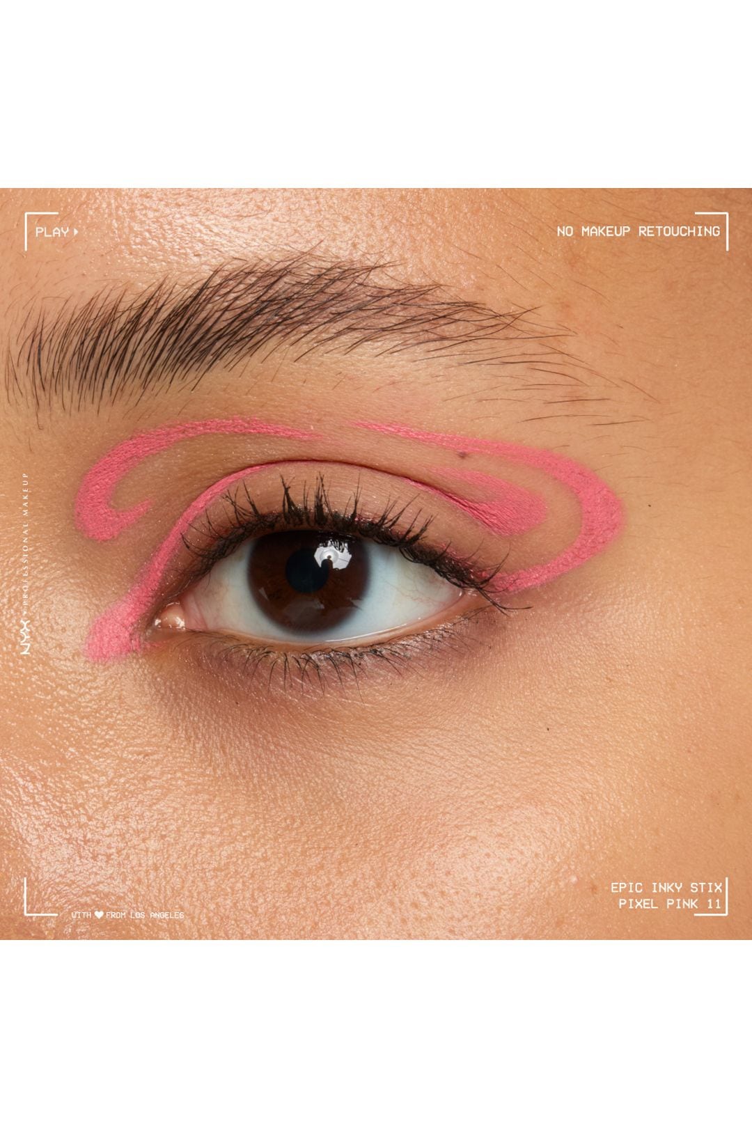 NYX Professional Makeup Epic Inky Stix Cream Gel Eyeliner 0.1g Pixel Pink image 5