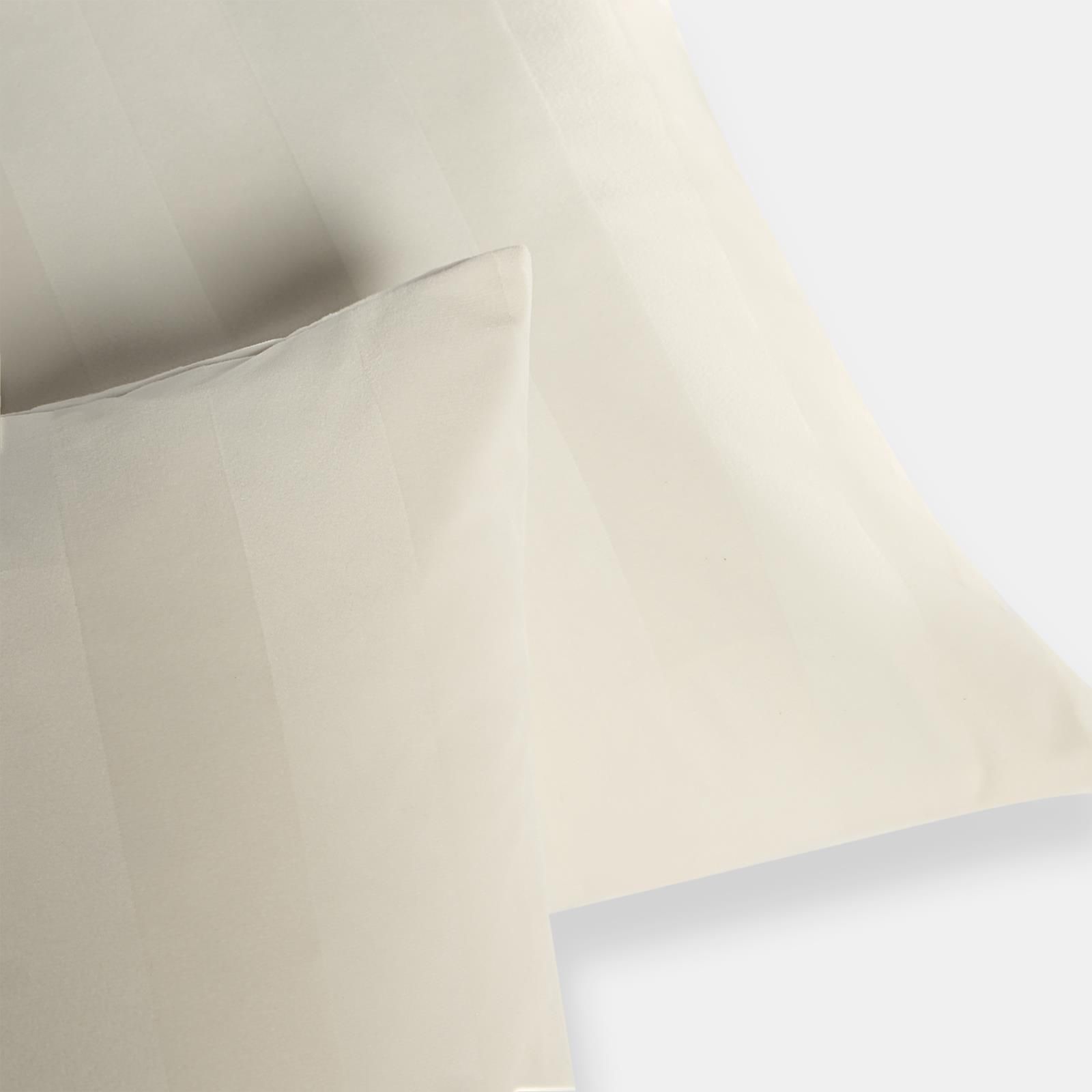 OHS 2 Pack Soft Stripe Velvet Decorative Square Cushion Covers image 3