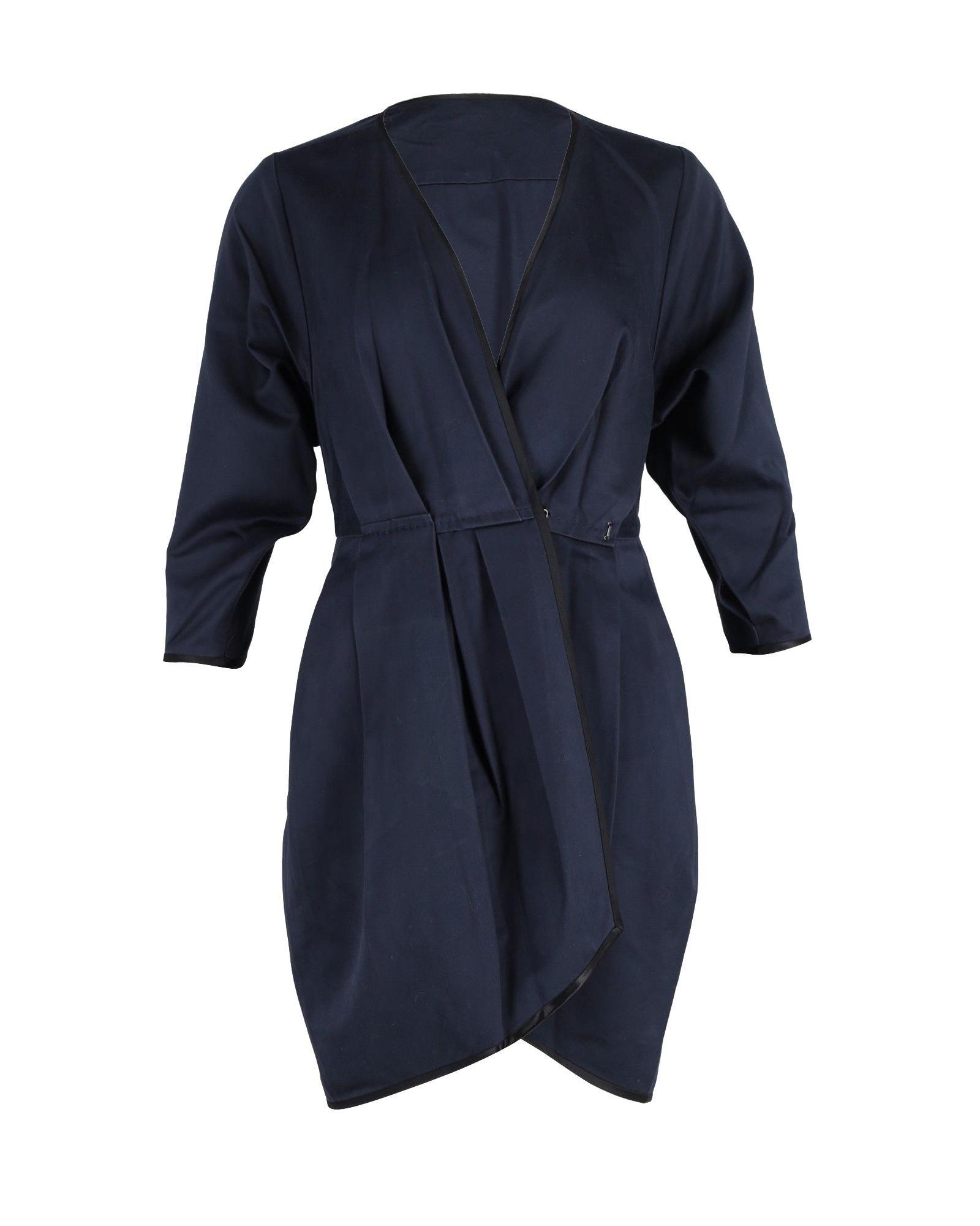 Marc Jacobs Preloved Wrap Mini Dress Casual Style Wo - Blue | Navy Blue Mini image 1
