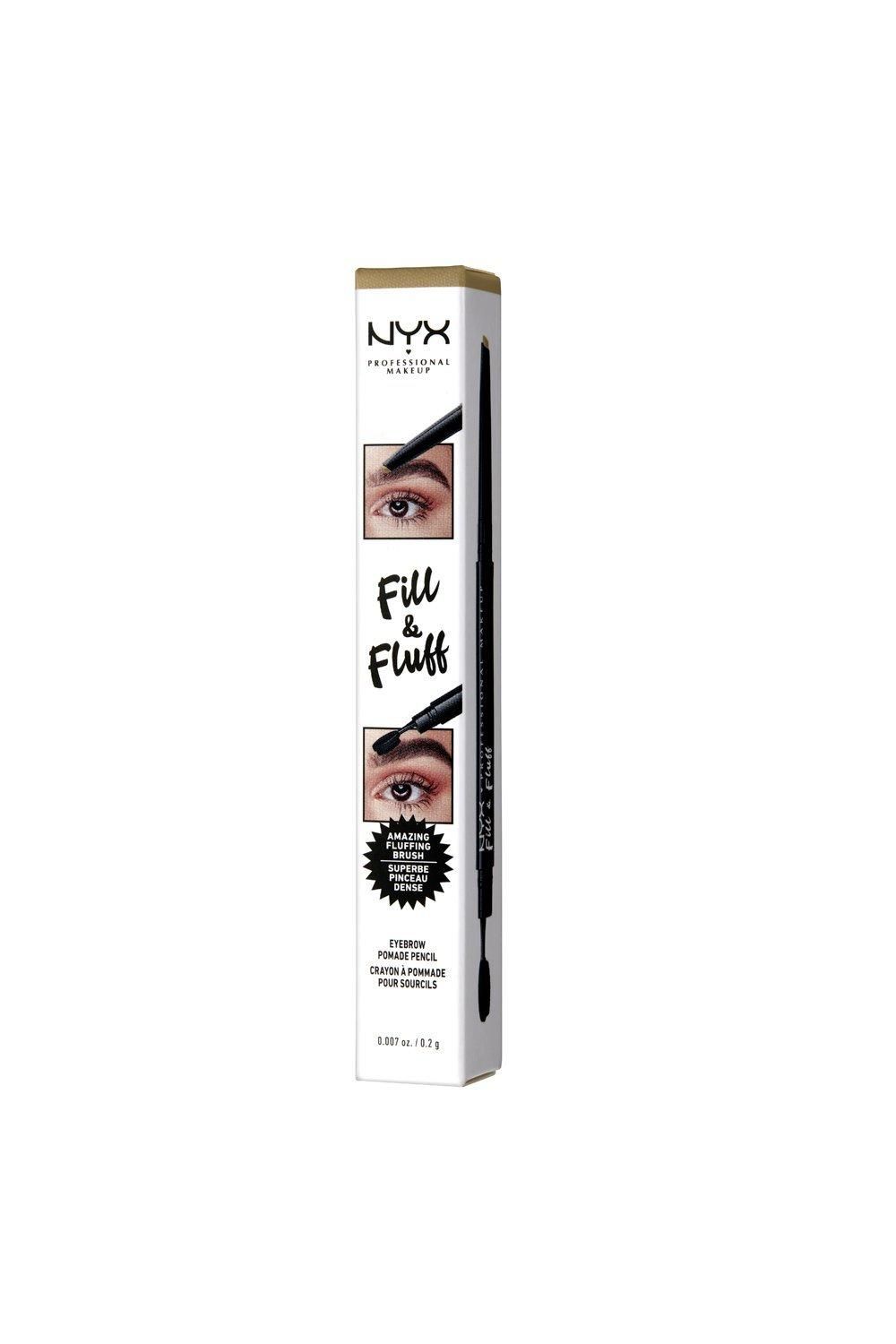 NYX Professional Makeup Fill & Fluff Eyebrow Pomade Pencil Blonde image 5