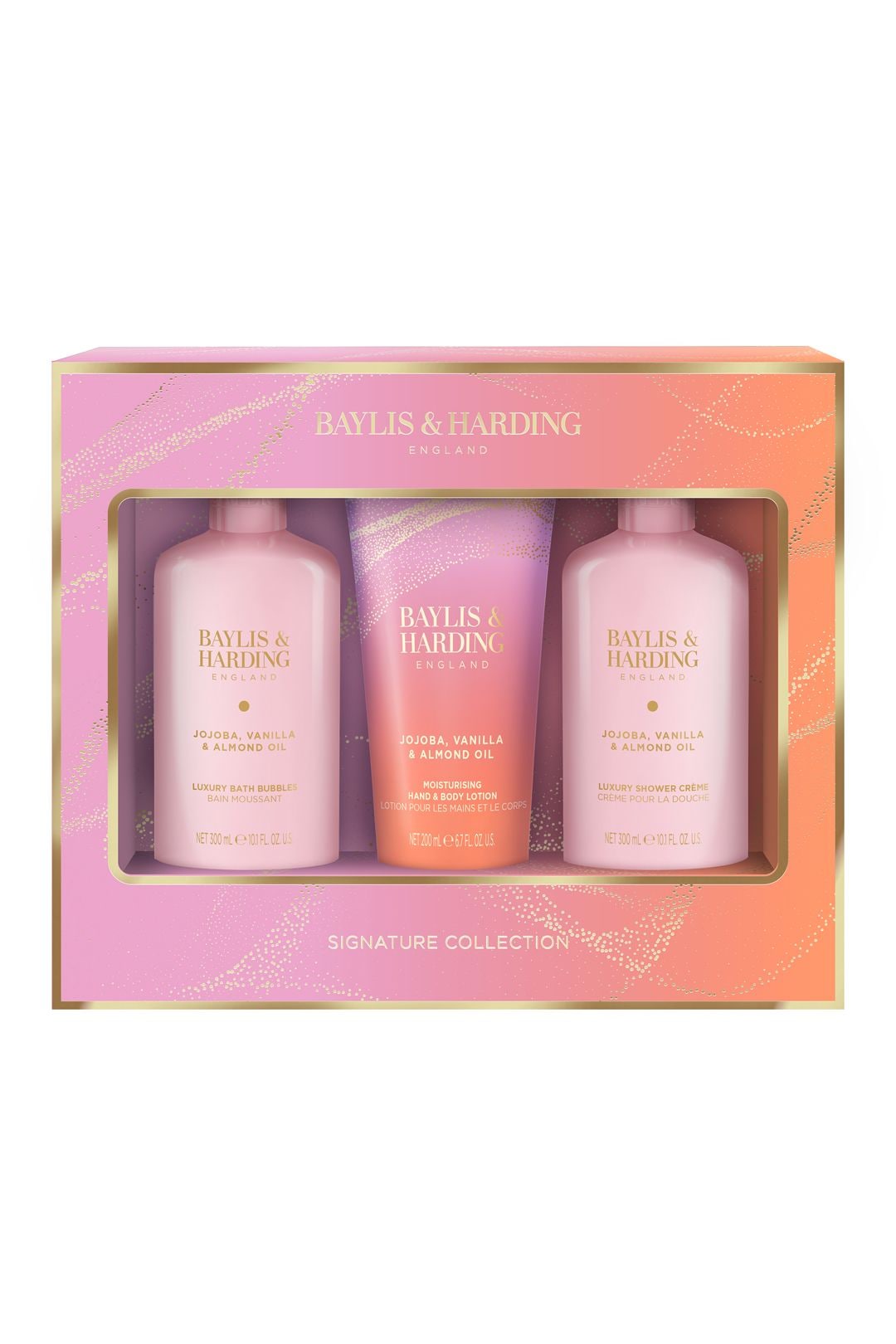 Baylis & Harding Jojoba, Vanilla & Almond Oil Luxury Bathing Essentials Gift Set Multi image 1