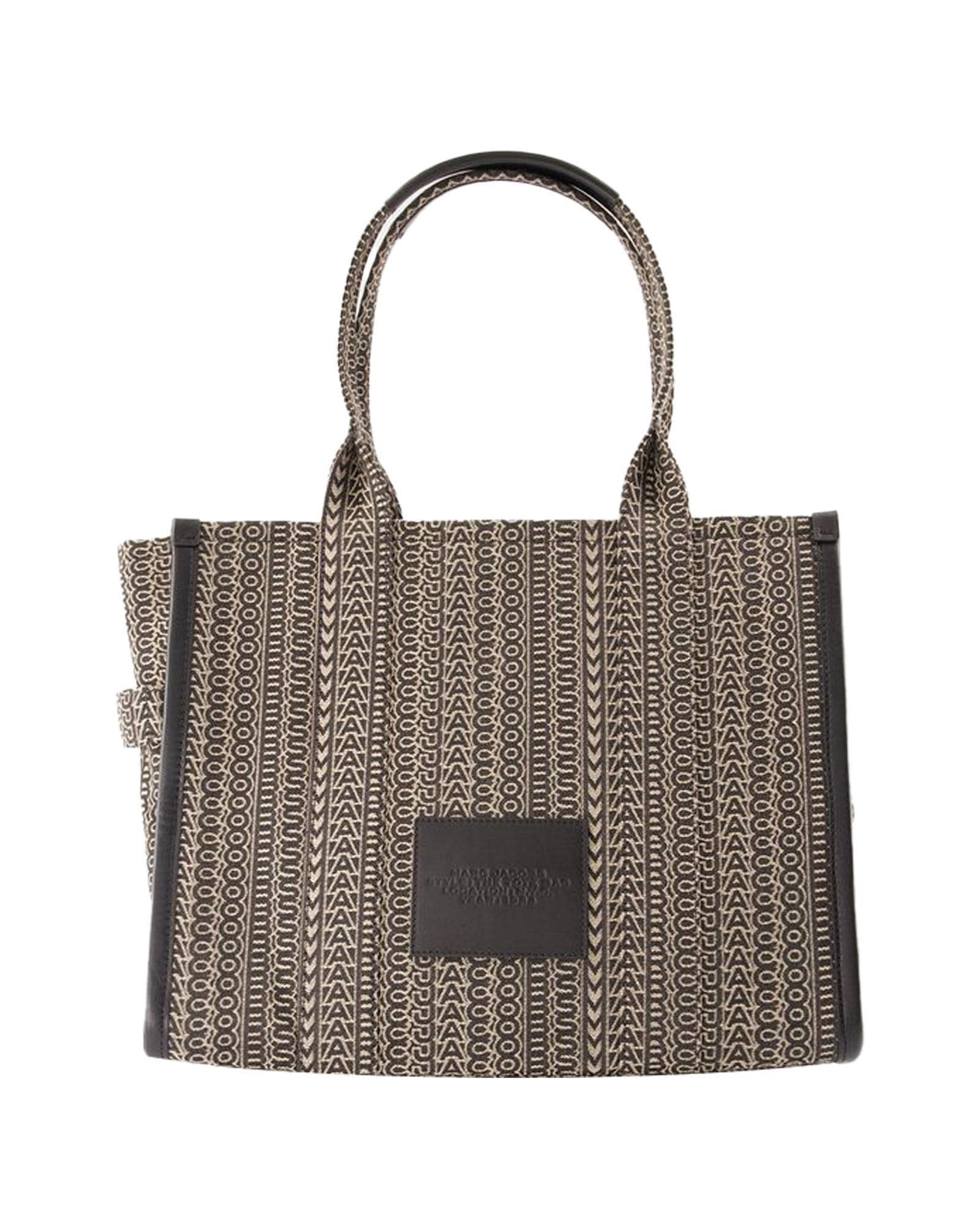 Marc Jacobs The Tote Bag Canvas Tote Wo - Brown | Beige image 3