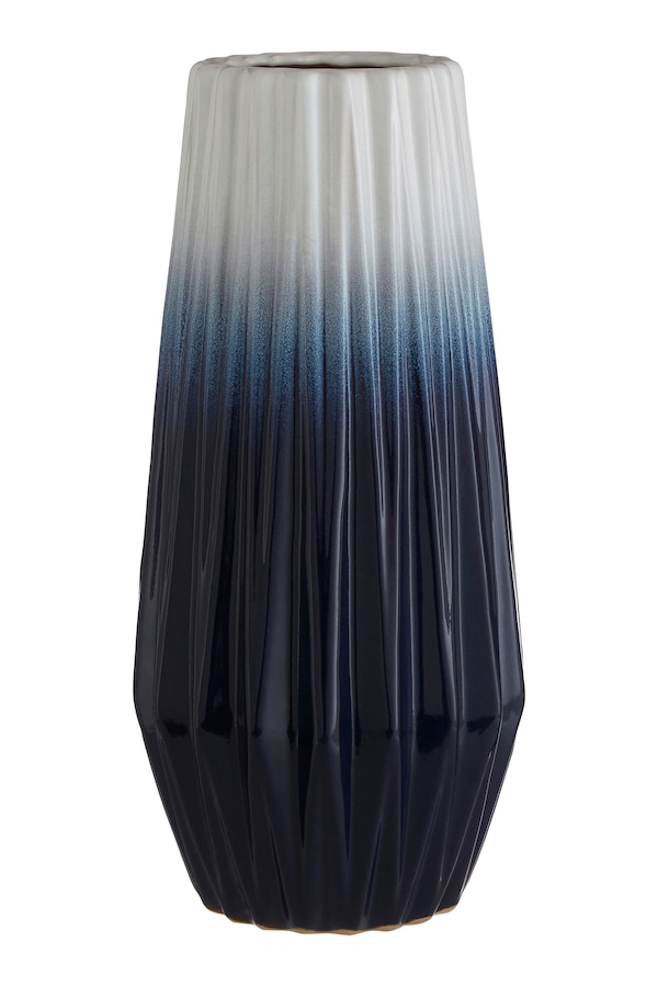 Orsina Handcrafted Large Vase, Durable Ceramic Vase, Sturdy Flower Vase, Giftable Stoneware Ceramic Vase for Decor