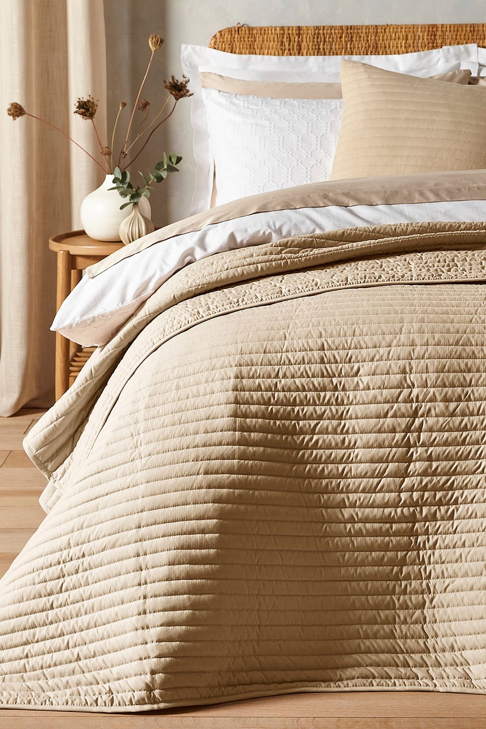 Bianca 'Quilted Lines' Bedspread image 1