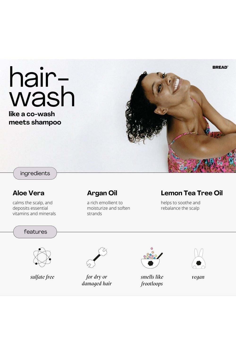 BREAD BEAUTY SUPPLY Hair Wash Milky Hair Cleanser 250ml Multi image 4