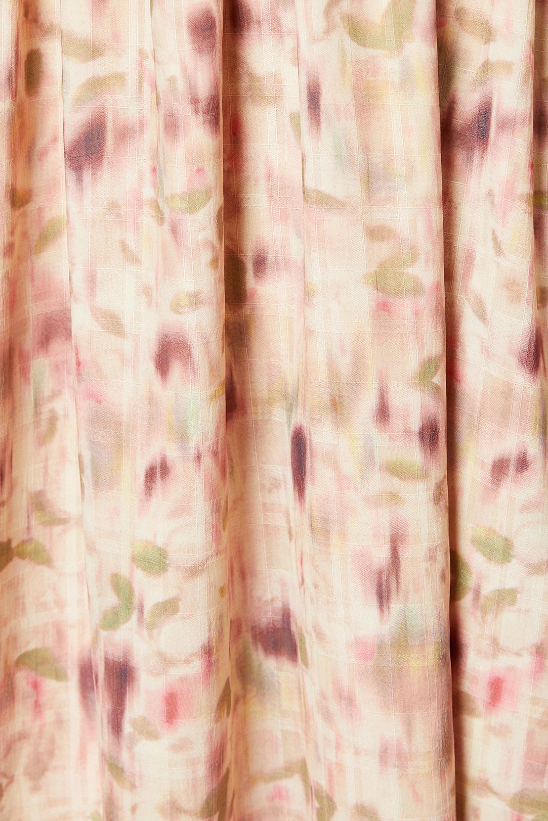 Oasis Printed Shirred Back Strappy Midi Dress Blush image 6