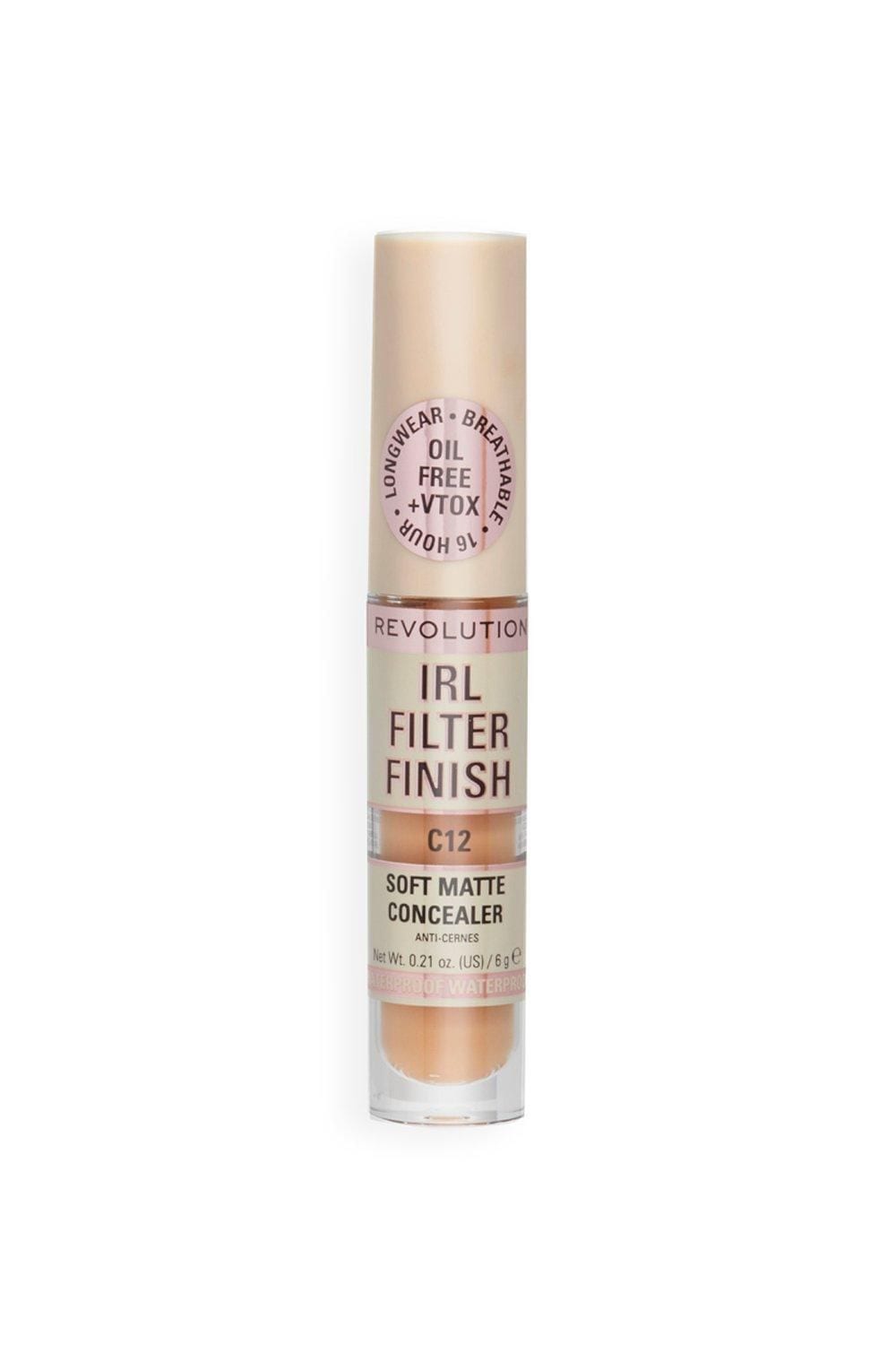 Revolution IRL Filter Finish Concealer C12 image 4