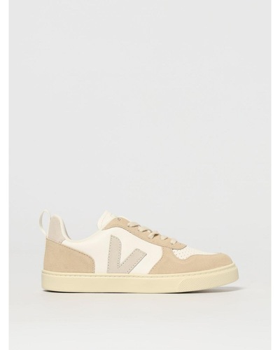 Veja V10 Extra WhiteSand LowTop Sneakers Kids - Natural