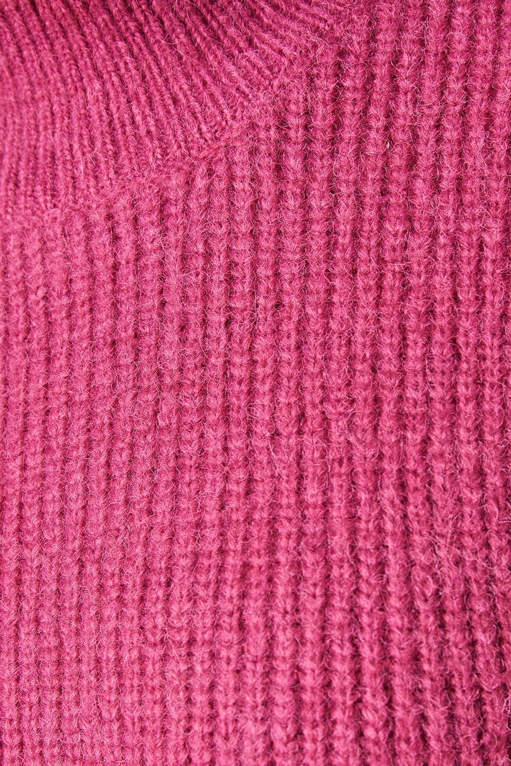 Oasis Ribbed Crew Neck Jumper Desert Rose image 5