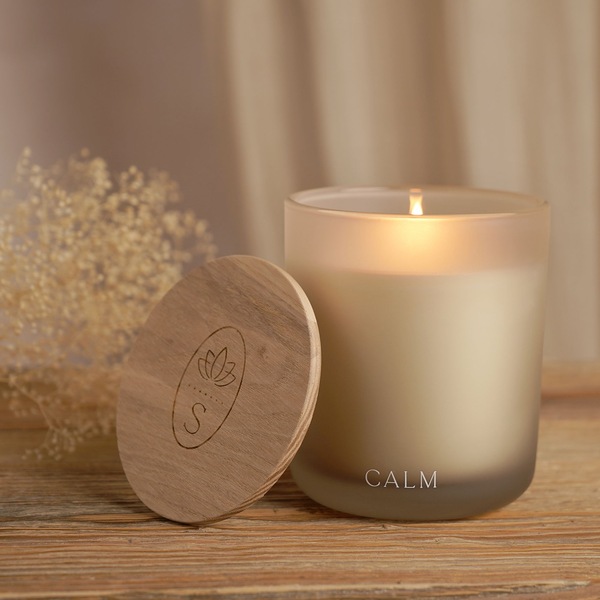 Serenity Calm Candle Bergamot, Lavender & Sandlewood 270g