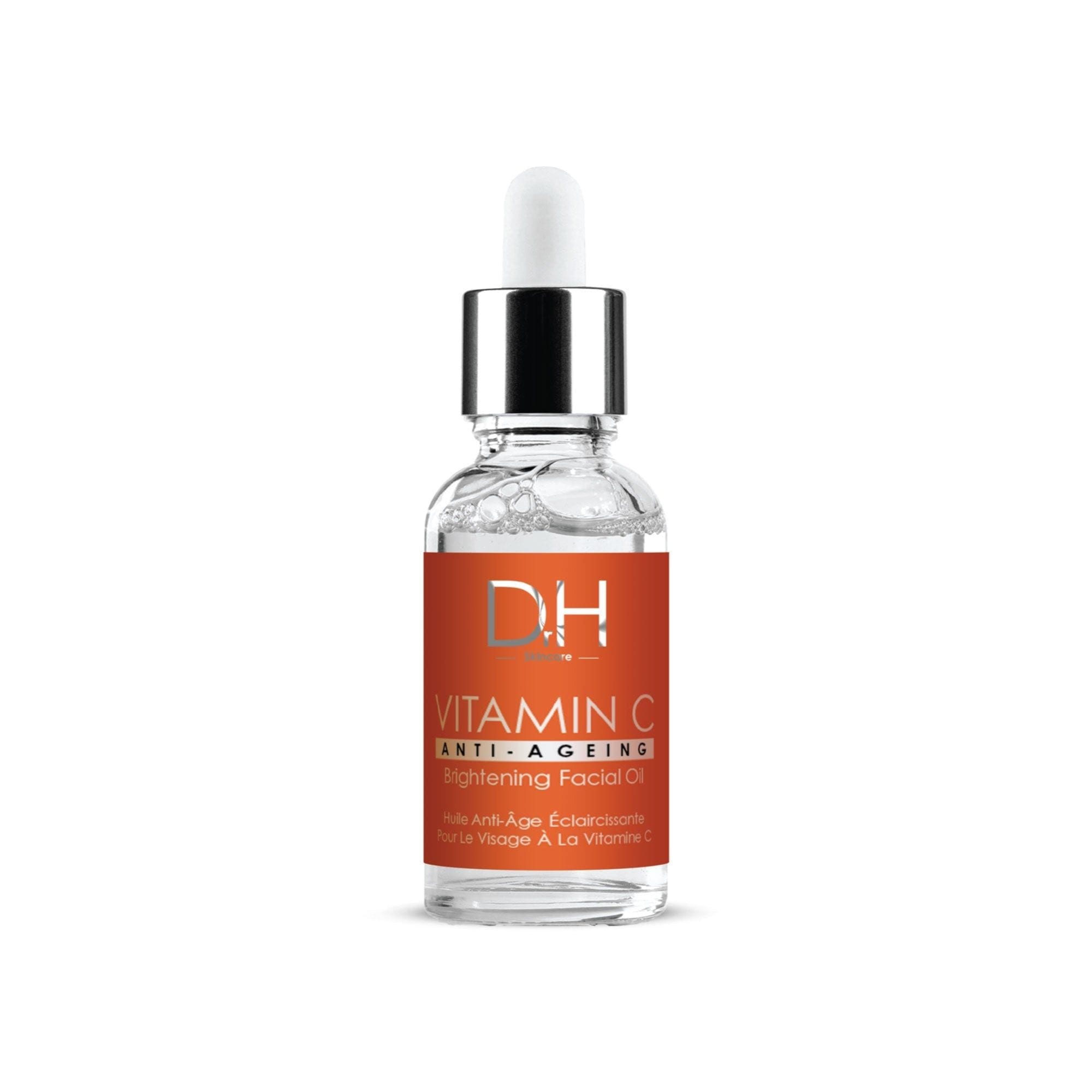 Dr H Vitamin C Brightening Oil Facial Oil 30ml x 2 Duo Pack image 2