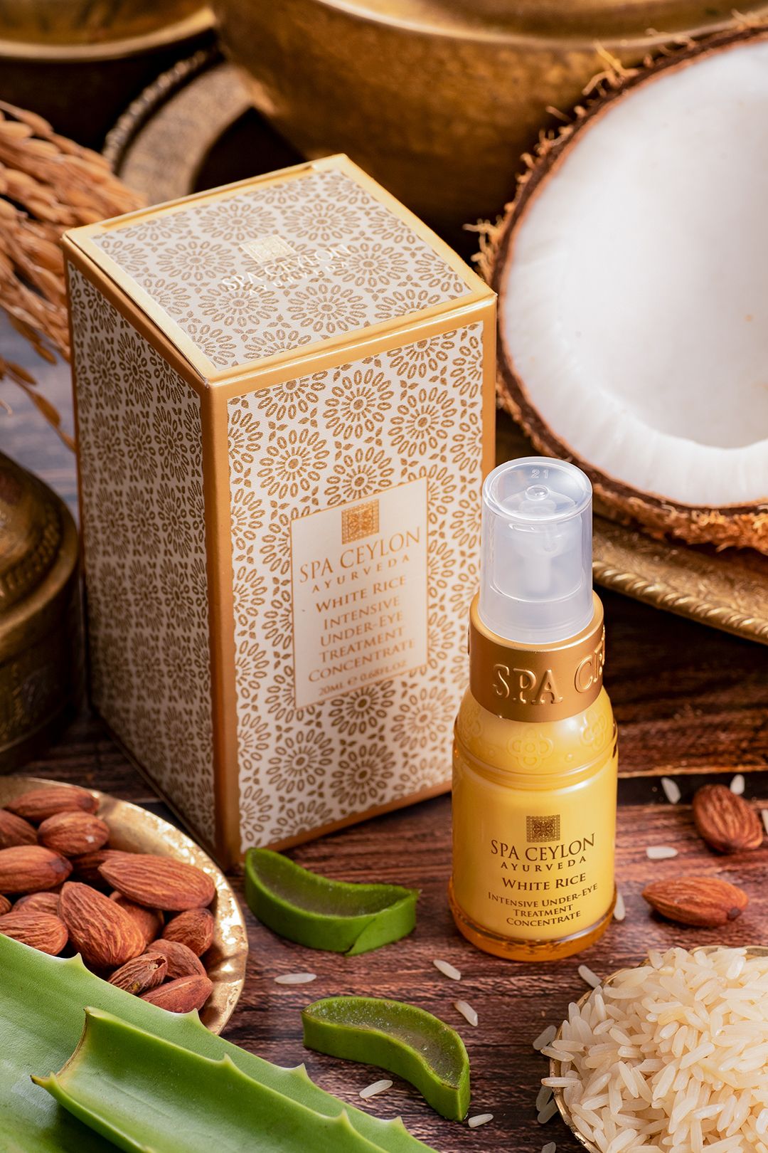 Spa Ceylon White Rice Intensive Under Eye Treatment Concentrate 20ml image 2