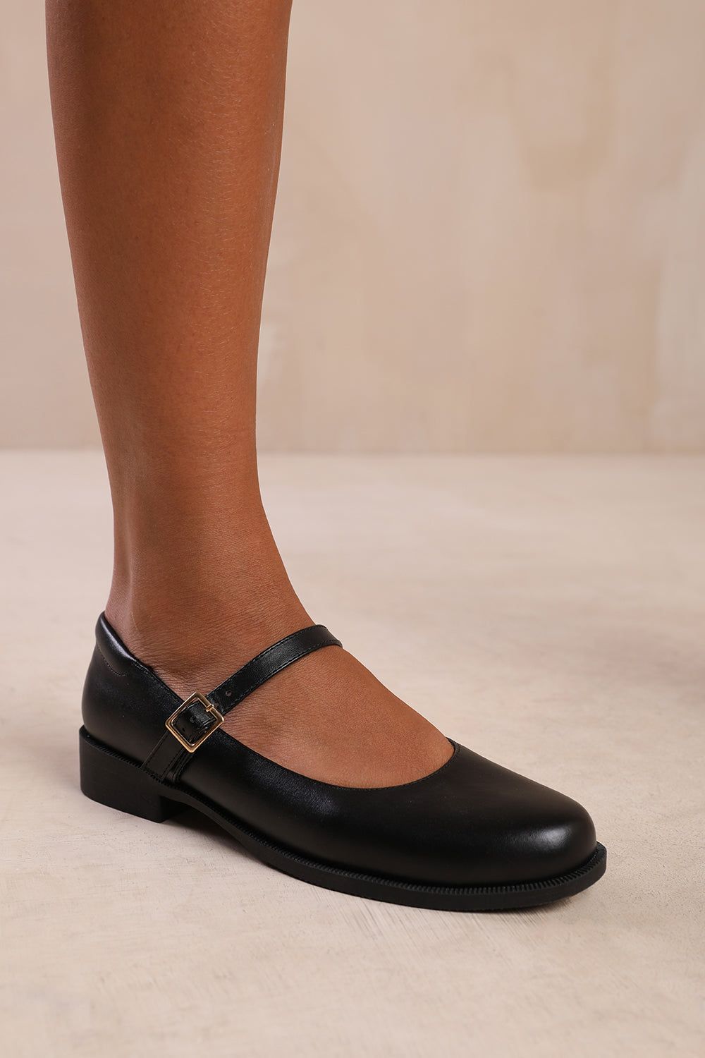 Where's That From 'Hawthorn' Extra Wide Fit Low Heel Loafer With Strap And Buckle Detail image 3