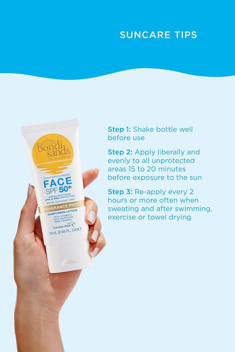 Bondi Sands Bondi Sands 75ml Sun Lotion Face Spf50+ Multi image 4