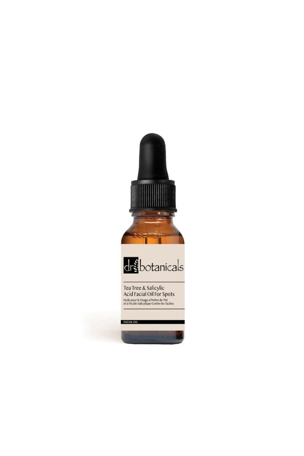 Dr. Botanicals Eucalyptus, Tea Tree & Salicylic Acid Facial Oil For Spots 15ml