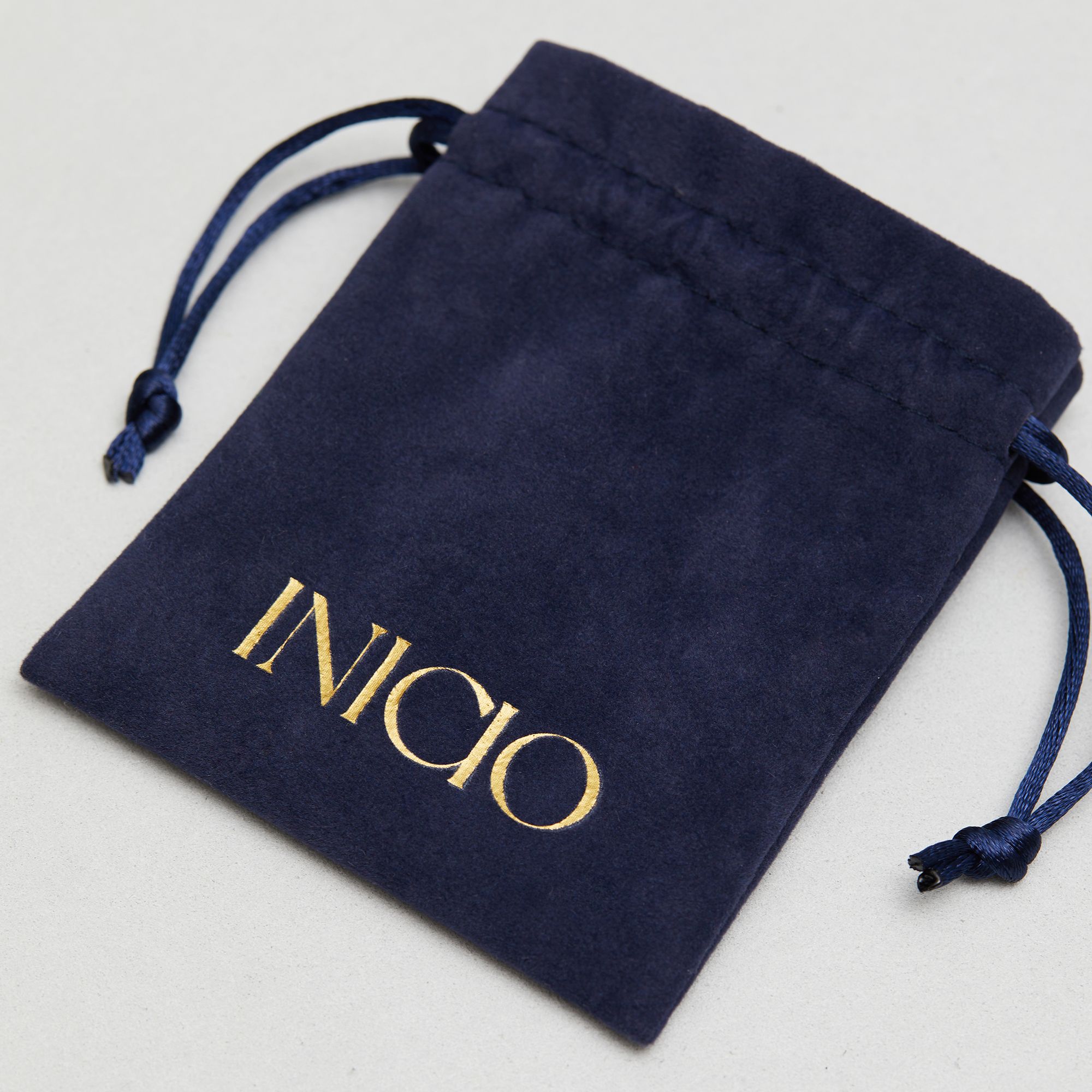 Inicio Gold Plated Emerald & Mother of Pearl Celestial Earrings - Gift Pouch image 2