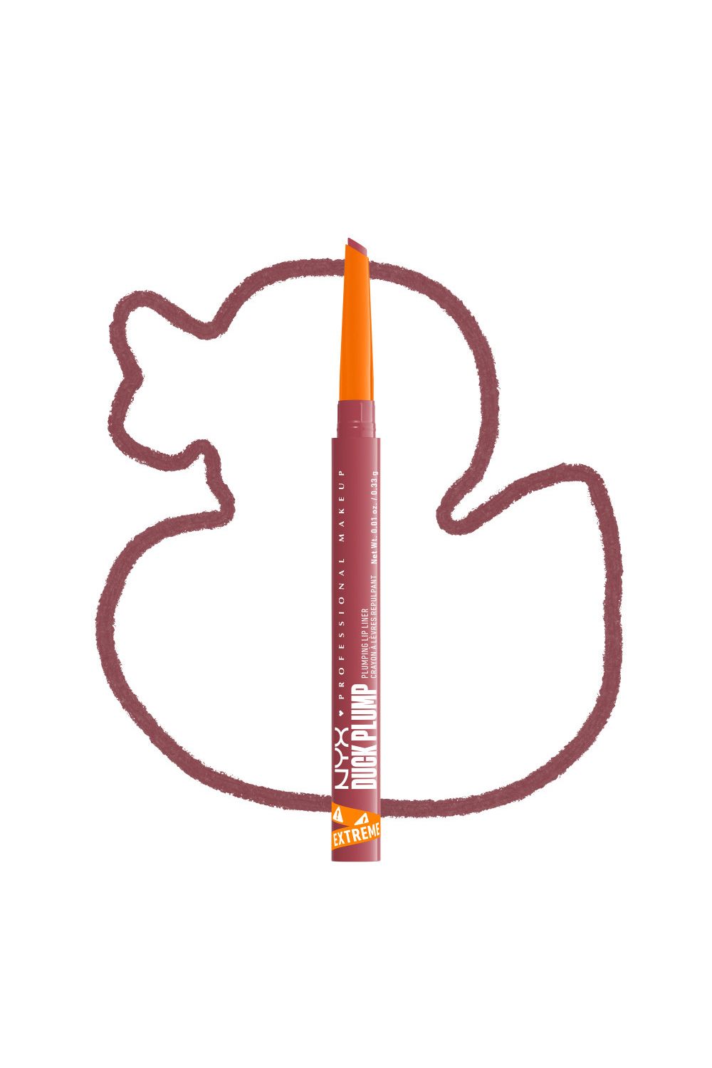 NYX Professional Makeup Duck Plump Plumping Lip Liner 0.33g Pinkjection image 1