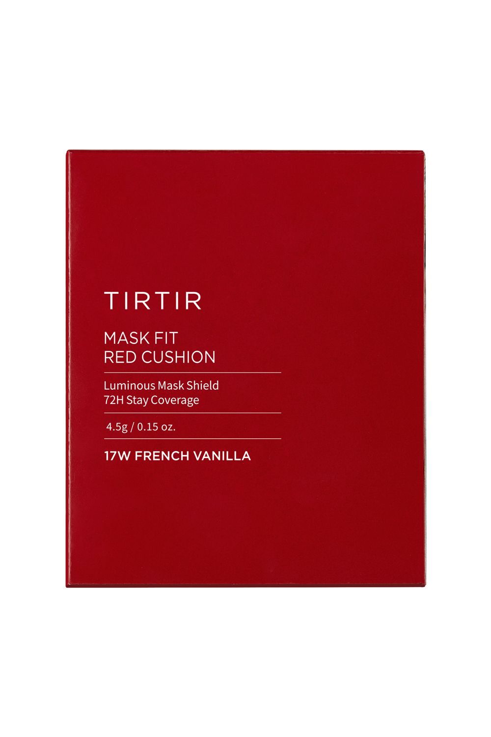 TIRTIR Mask Fit Red Mini Cushion SPF40 PA++ 4.5g 17w French Vanilla image 3