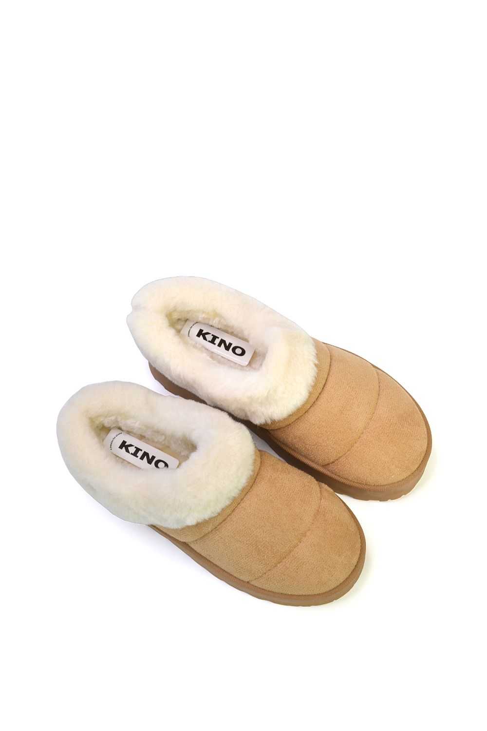 XY London 'Laylin' Faux Fur Platform Slipper Micro Ultra Mini Boots image 2
