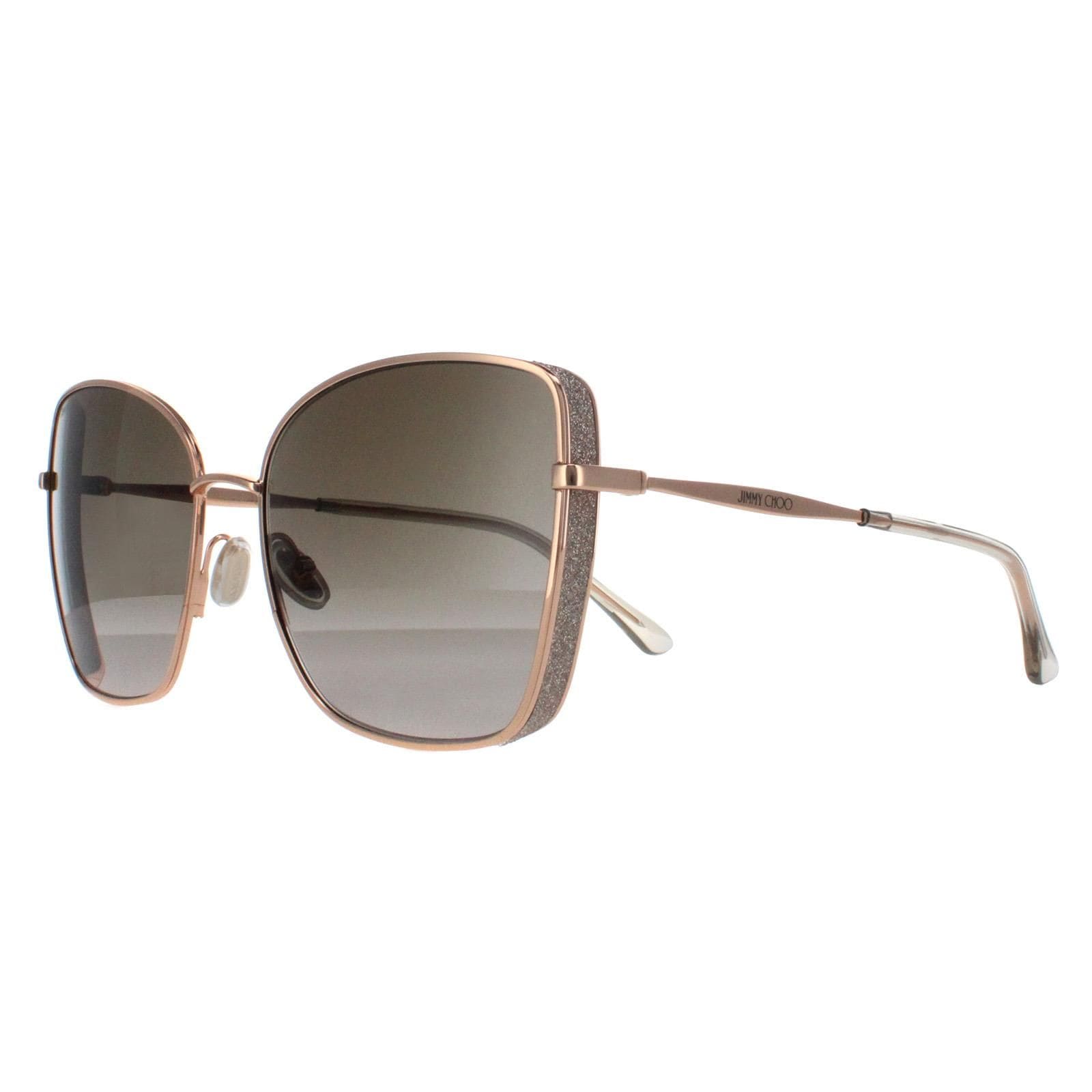 Jimmy Choo Square Copper Gold Grey Gradient ALEXIS/S image 2