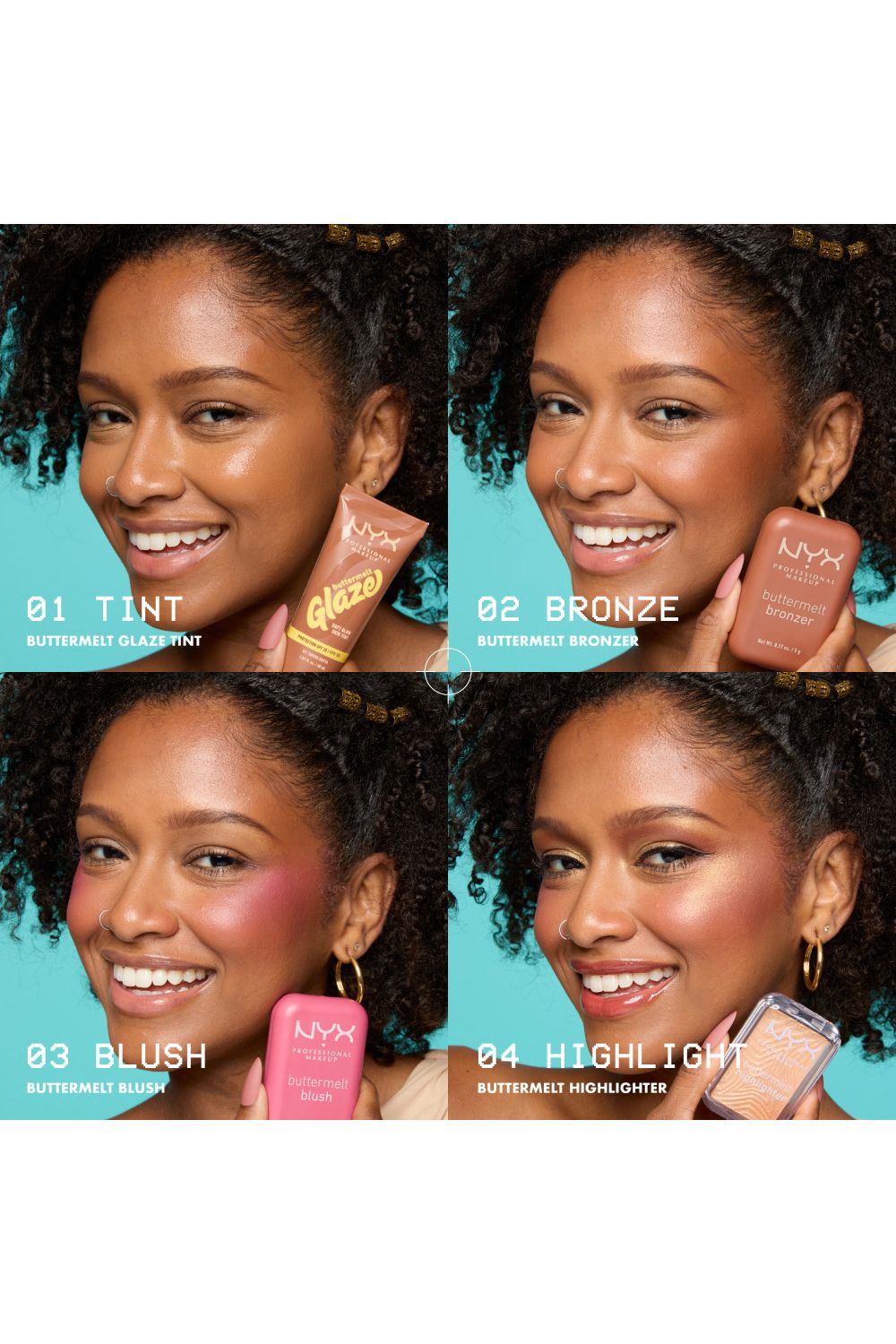 NYX Professional Makeup Buttermelt Highlighter 5g Butta Mint image 10