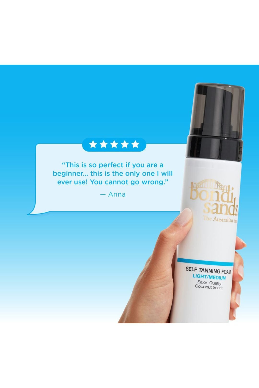 Bondi Sands Self Tanning Foam Light/medium 200ml Multi image 8
