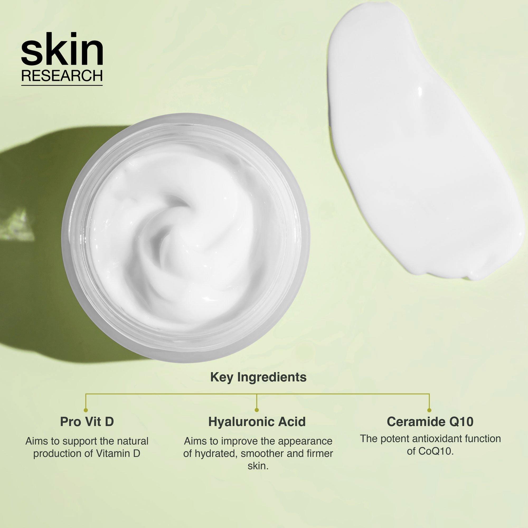 Skin Research Anti-Ageing Vitamin D & Ceramide Q10 Mask 50ml Twin Value Savings Pack image 4