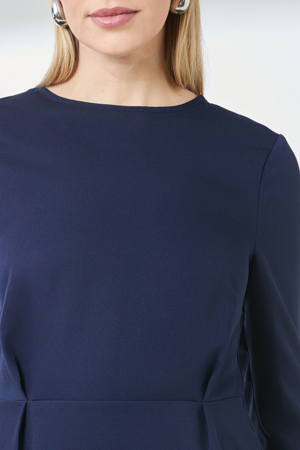 Principles Navy Seam Detail Midi Dress Navy image 5