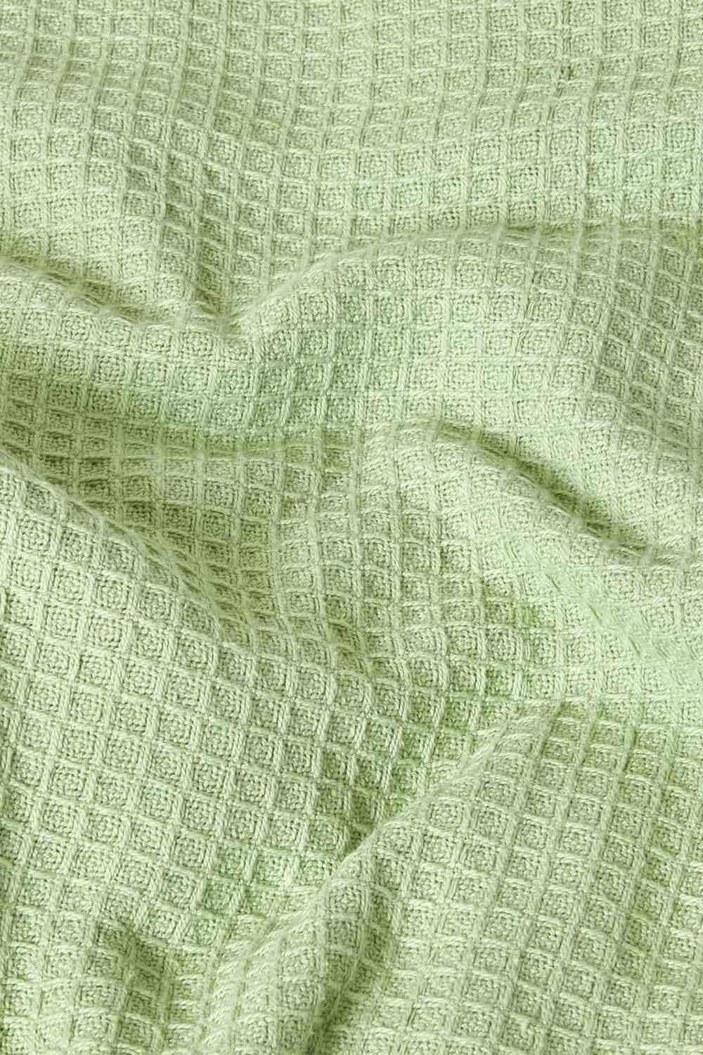 Homescapes Cotton Waffle Blanket Throw - Soft, Breathable & Skin-Friendly image 4