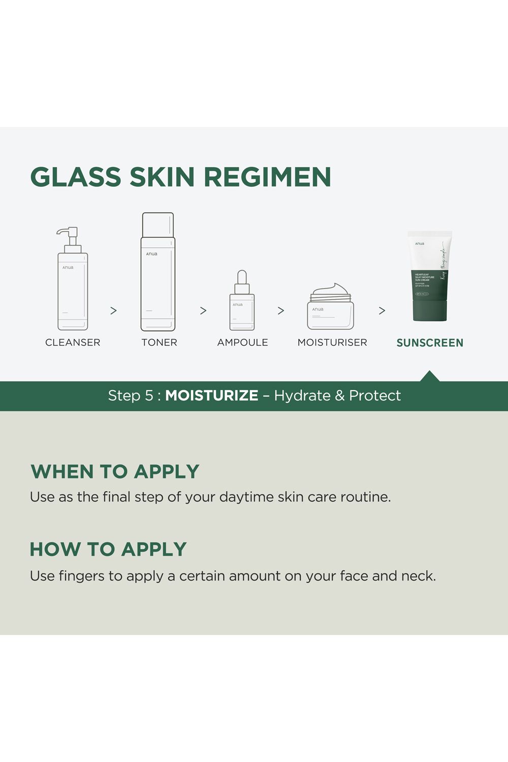 Anua Heartleaf Silky Moisture Sun Cream Spf 50 Pa++++ 50ml Multi image 8