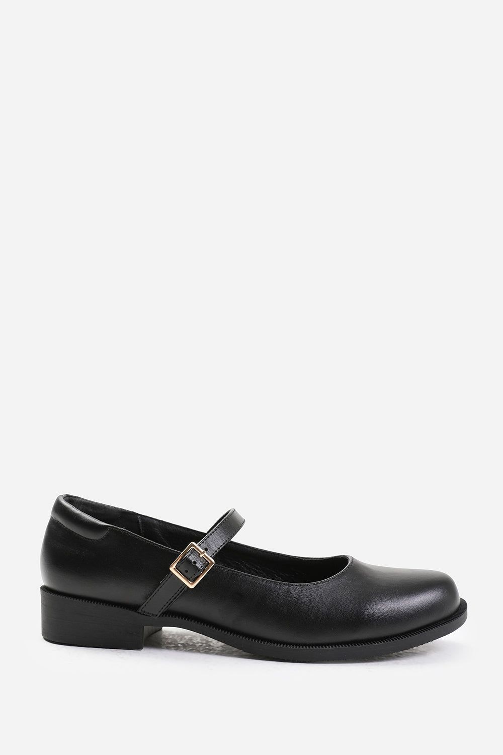 Where's That From 'Hawthorn' Extra Wide Fit Low Heel Loafer With Strap And Buckle Detail image 4