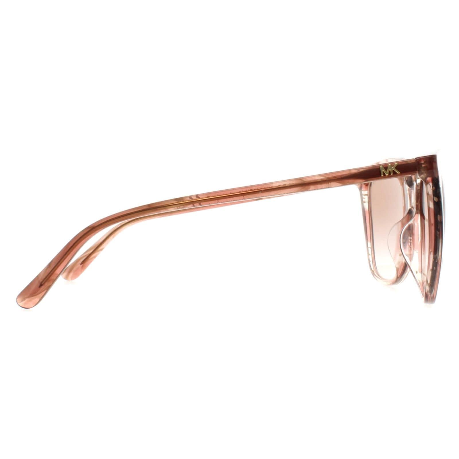 Michael Kors Square Rose Transparent Brown Pink Gradient MK2137U image 4