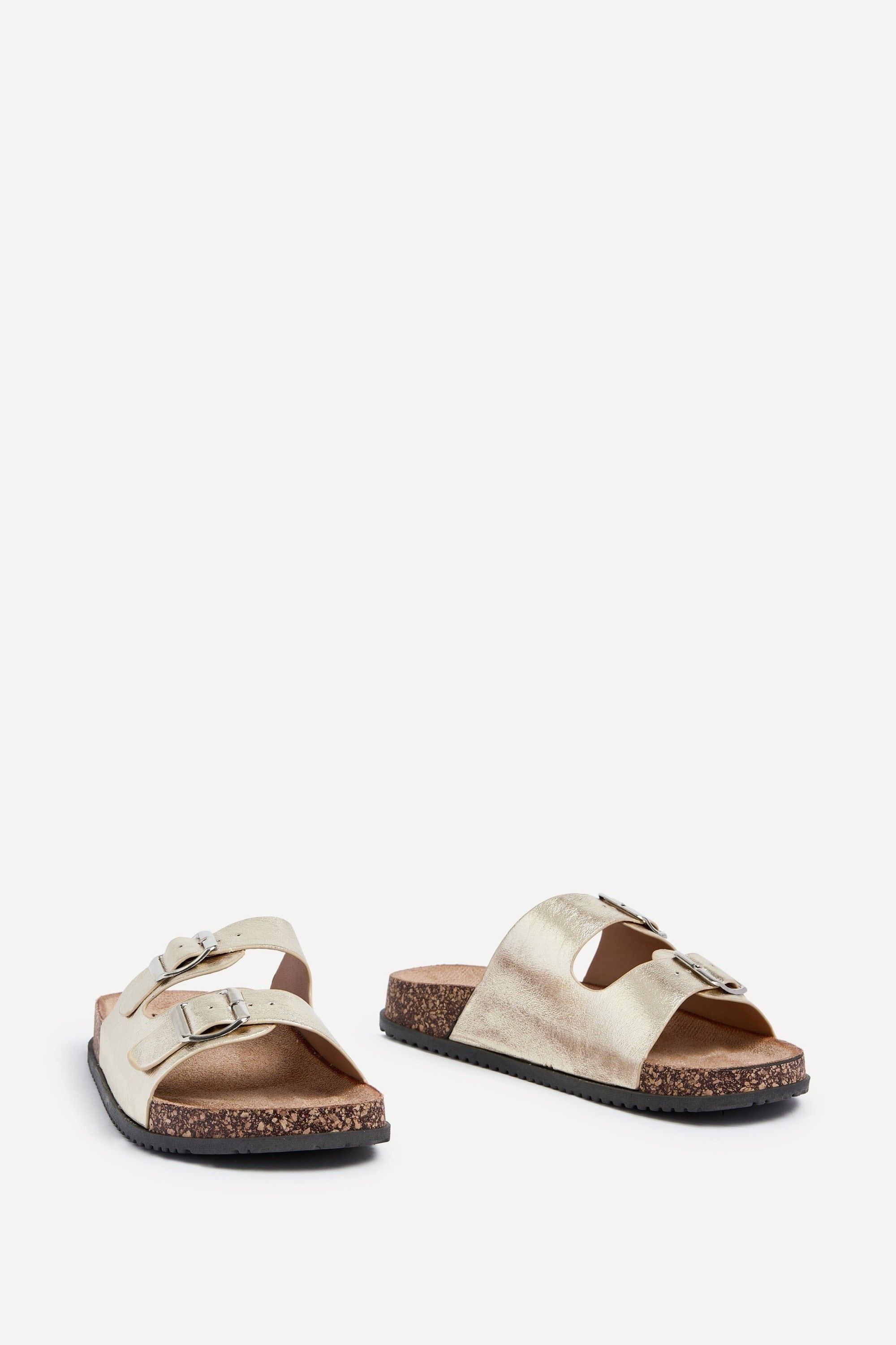 Linzi Northcote Gold Double Buckle Sandals image 3