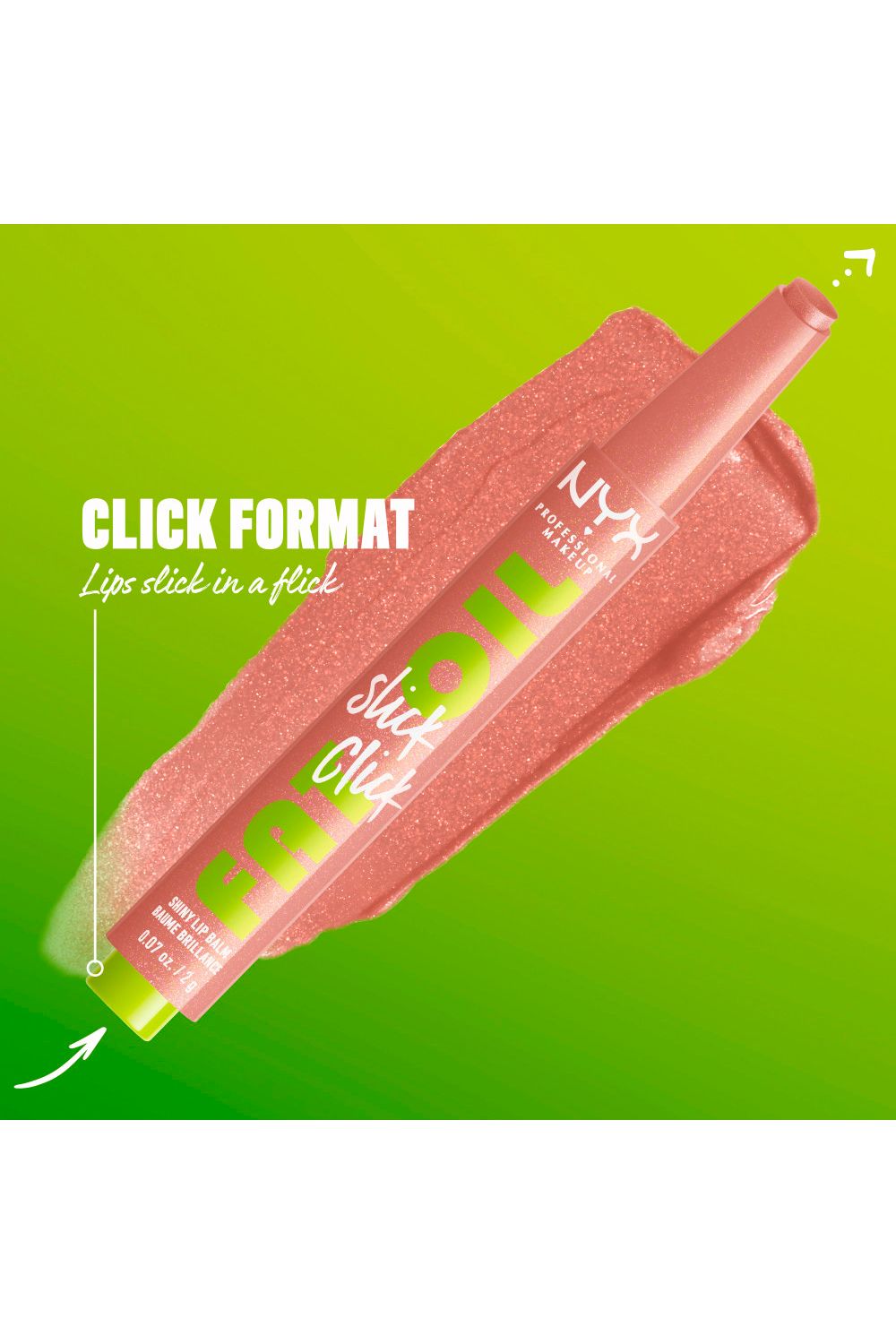 NYX Professional Makeup Fat Oil Slick Click Lip Balm 2g Group Chat image 5