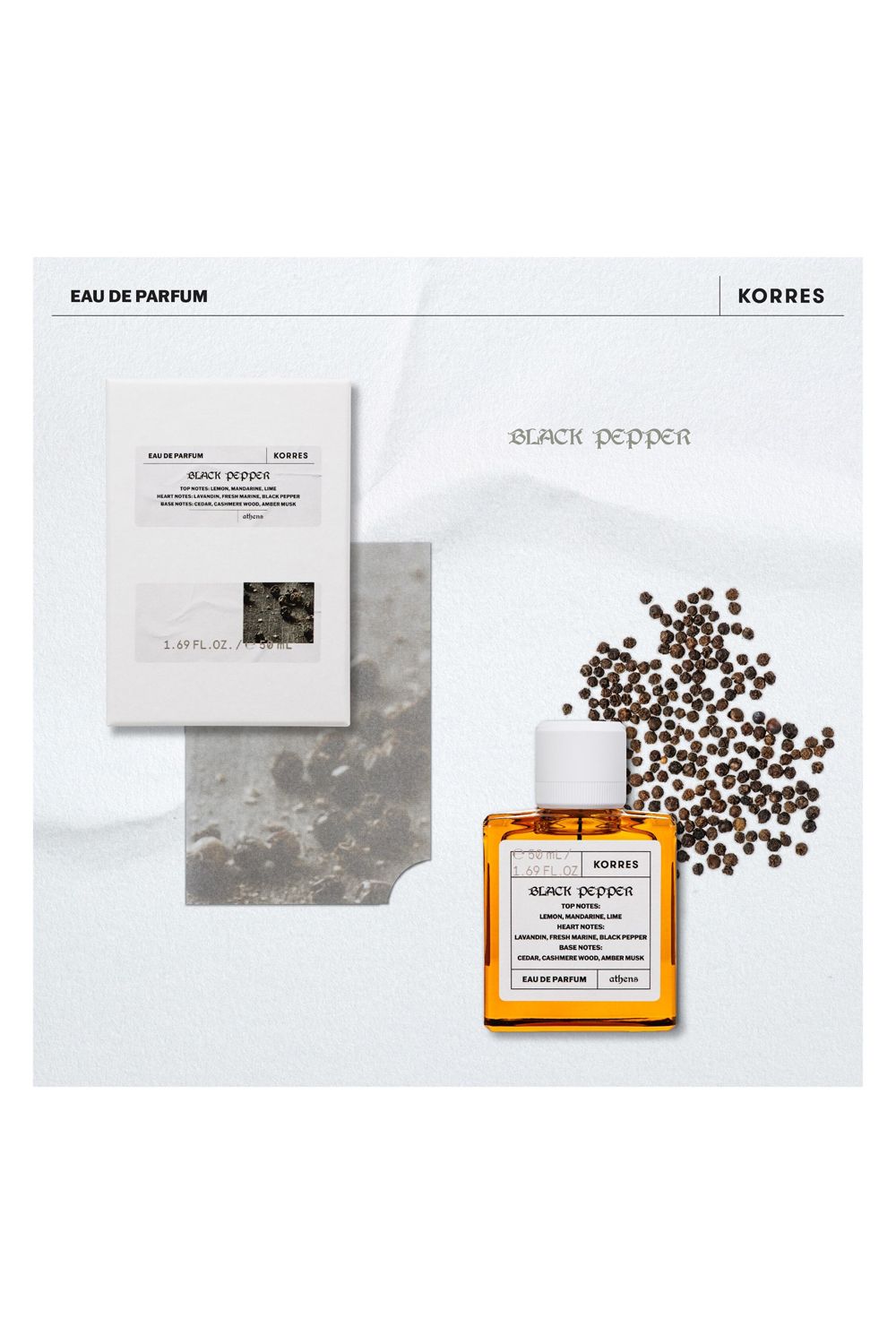 Korres Black Pepper Eau De Parfum 50ml Misc image 2