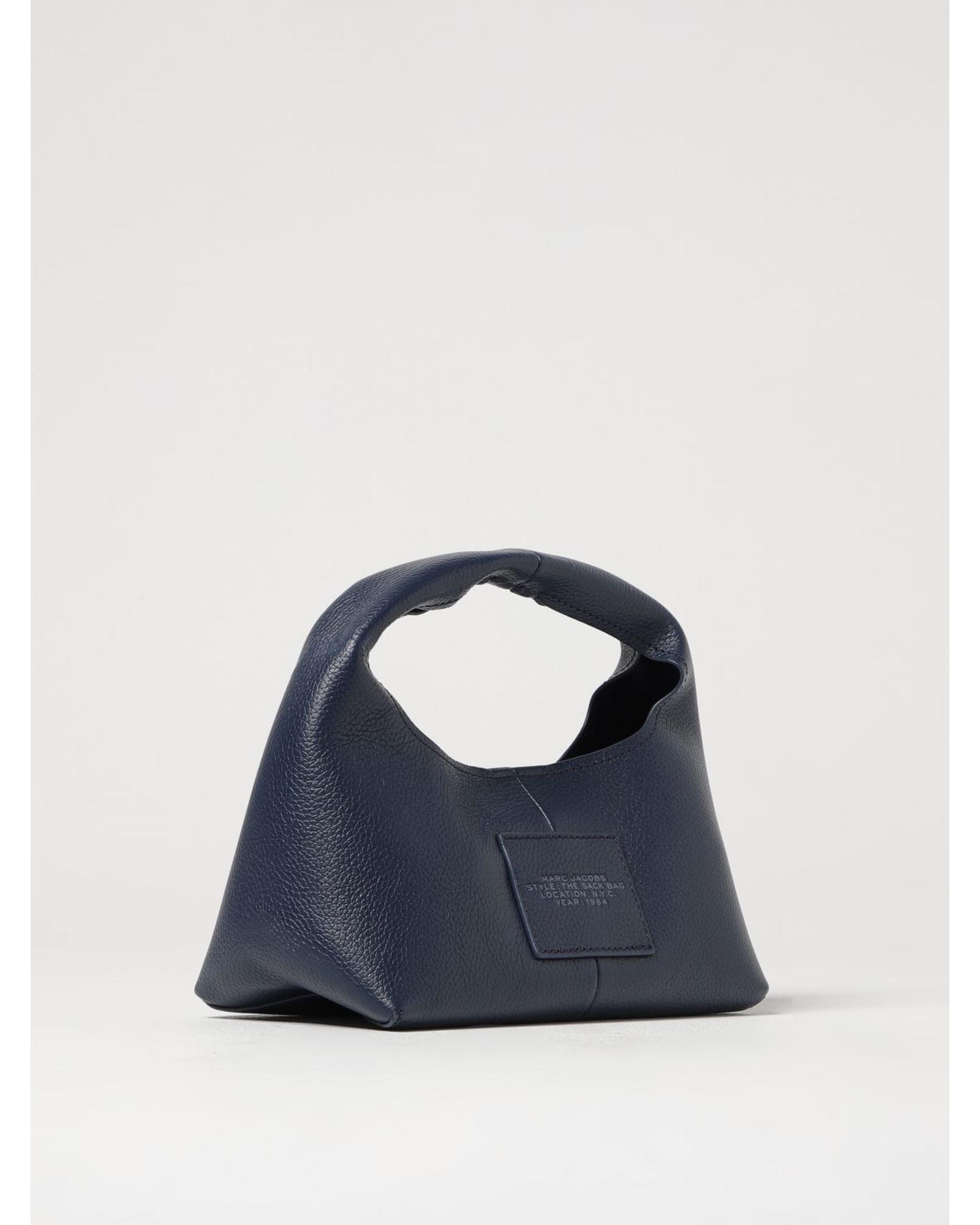 Marc Jacobs Sack Bag Handbag Wo - Blue Clutch Bags image 2