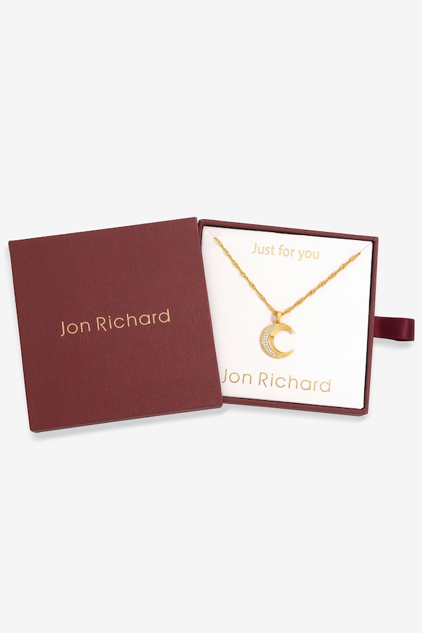 Jon Richard 18K Gold Plated Celestial Pendant - Gift Box