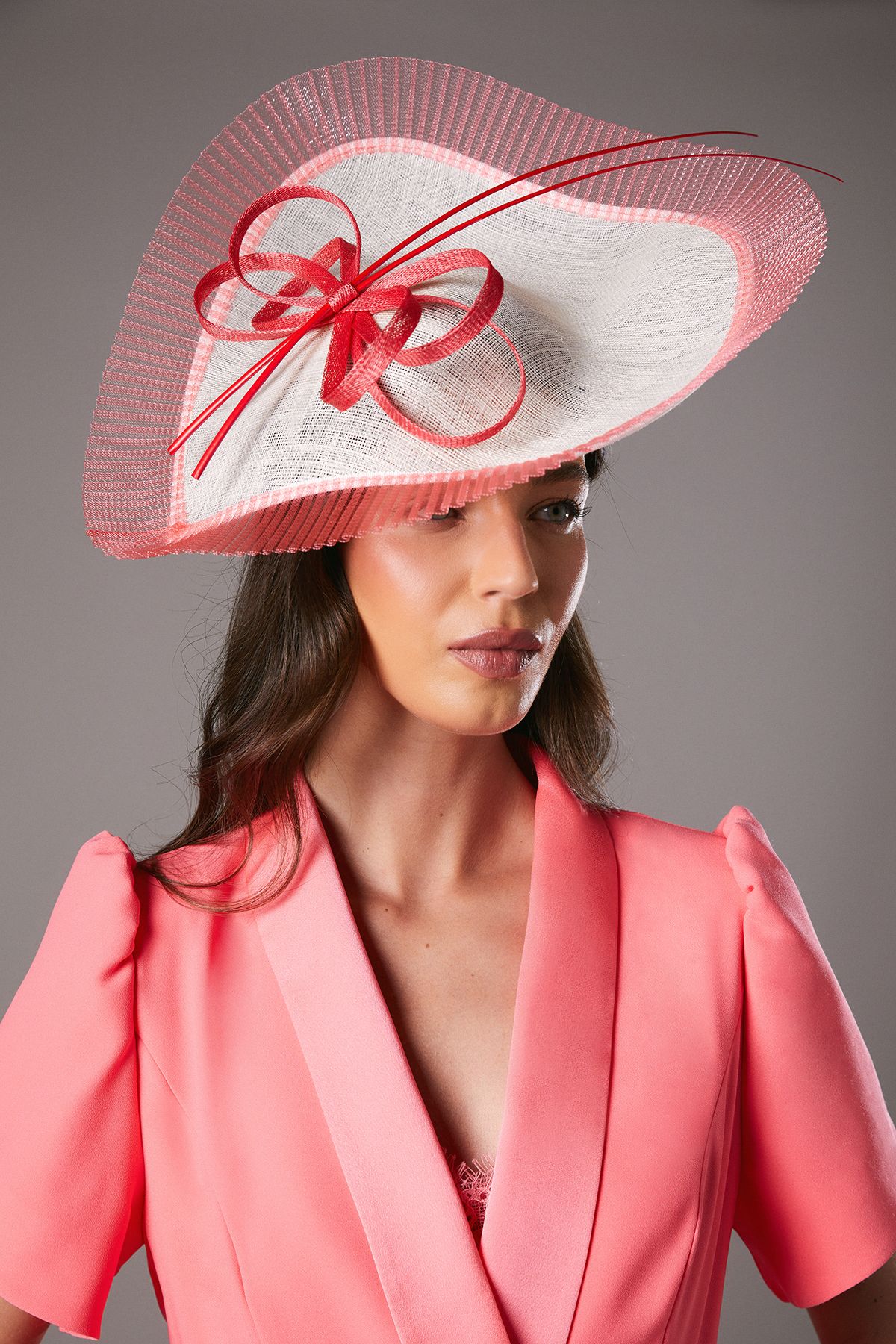 Coast Lisa Tan Side Facing Quill And Loop Fascinator Ivory image 1