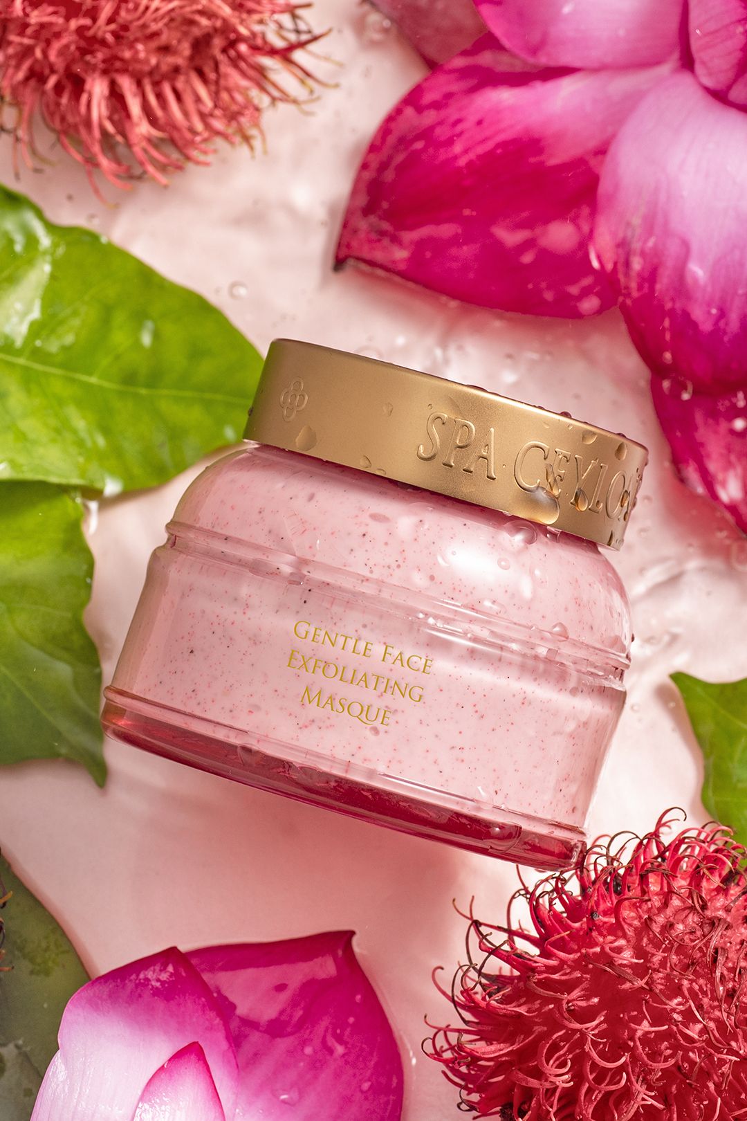 Spa Ceylon Lotus & Rambutan Gentle Face Exfoliating Masque 100g image 2