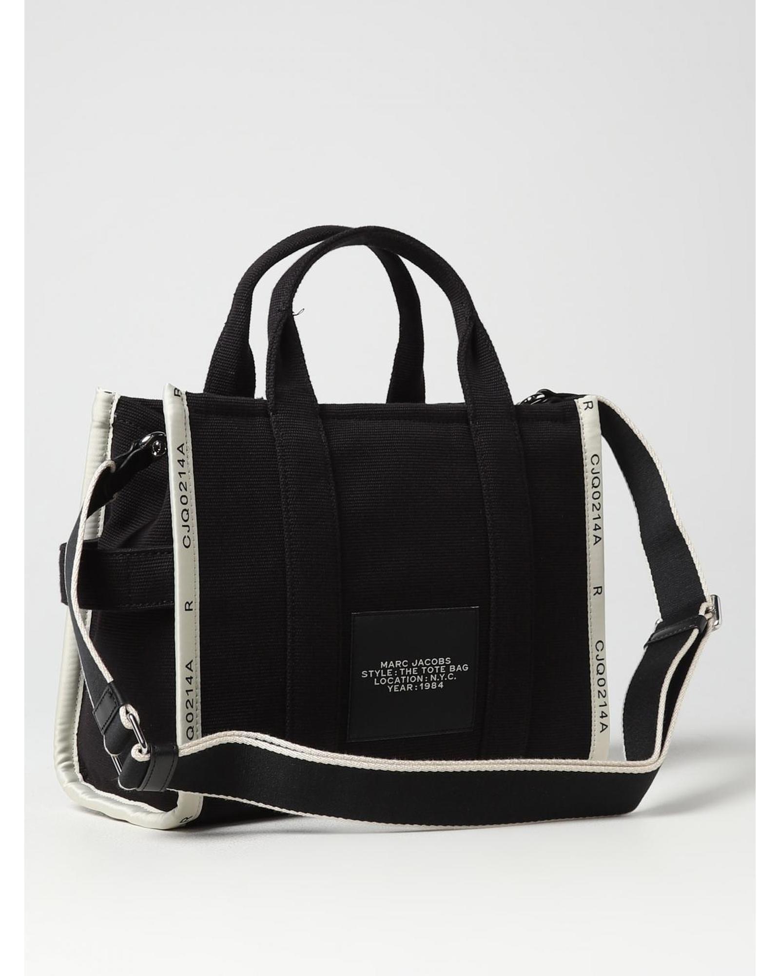Marc Jacobs The Tote Bag Canvas Tote Wo - Black Handbags image 2