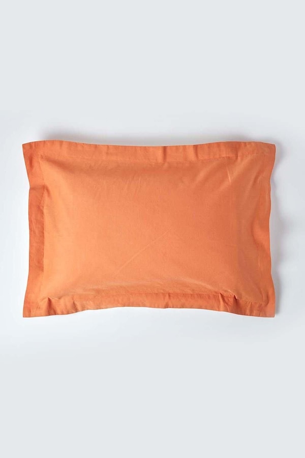 Homescapes Linen Oxford Pillowcase, King