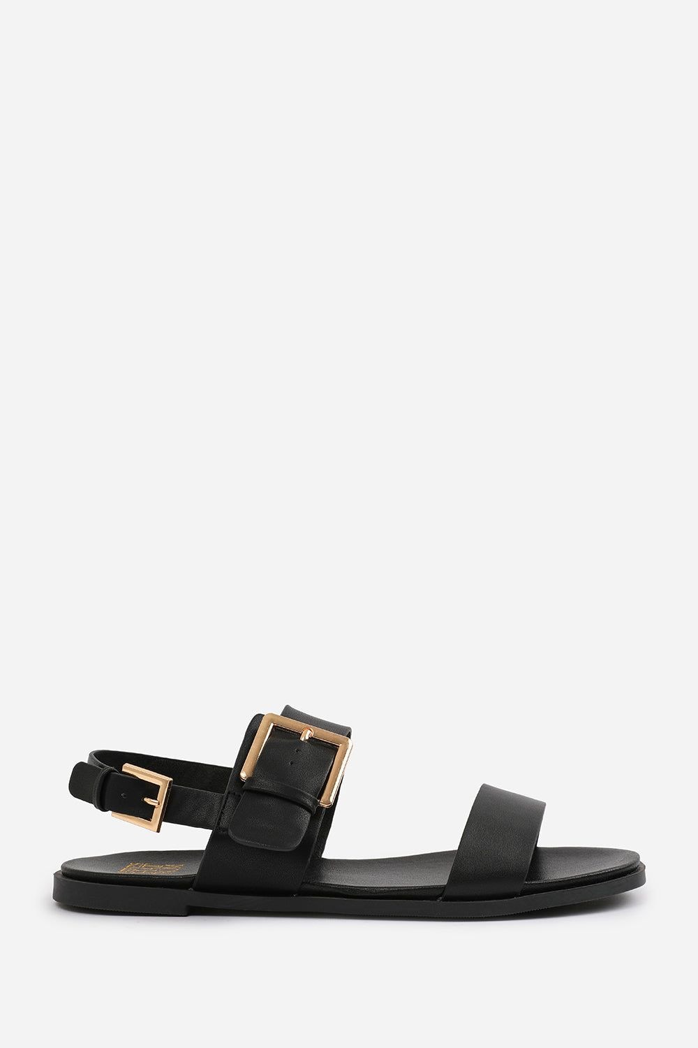 Where's That From 'Uma' Wide Fit Classic Flat Sandals With Strap And Buckle Detail image 2