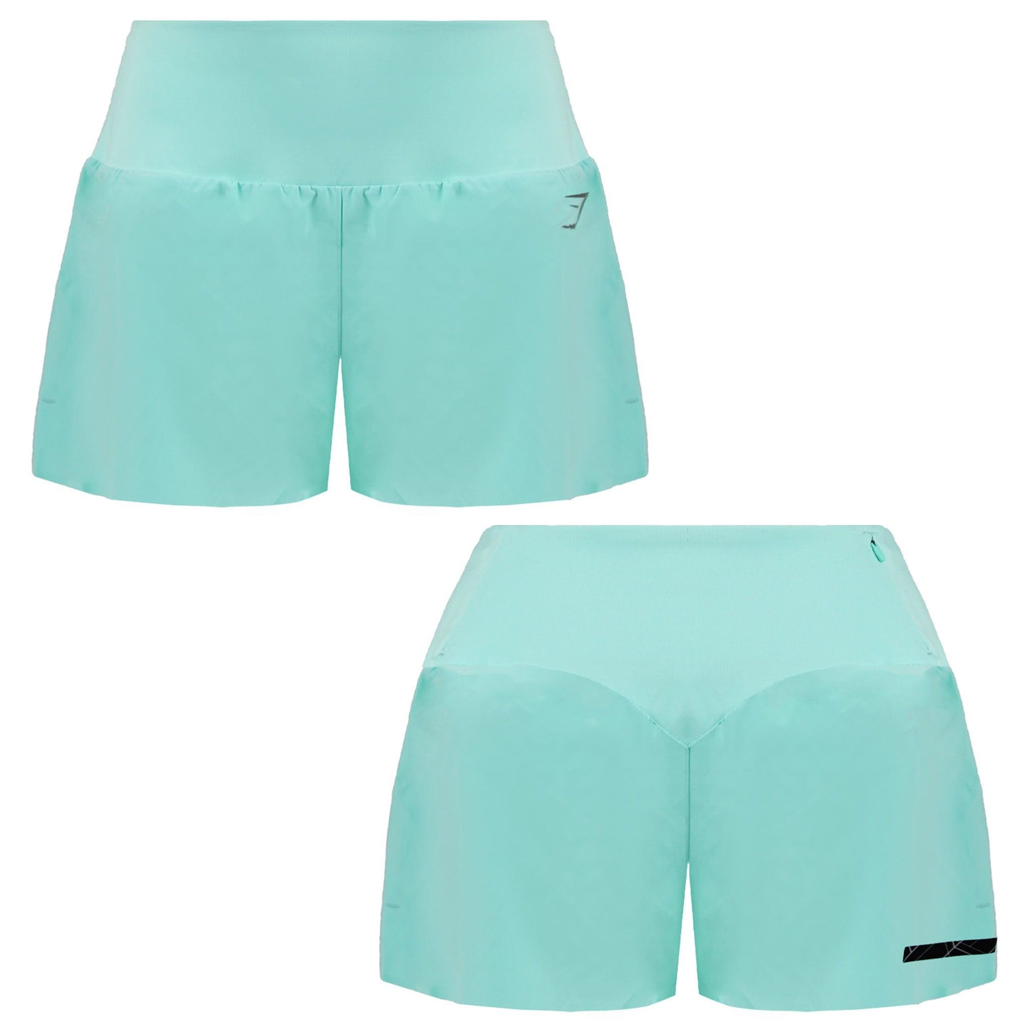 Gymshark Speed Turquoise Shorts image 3
