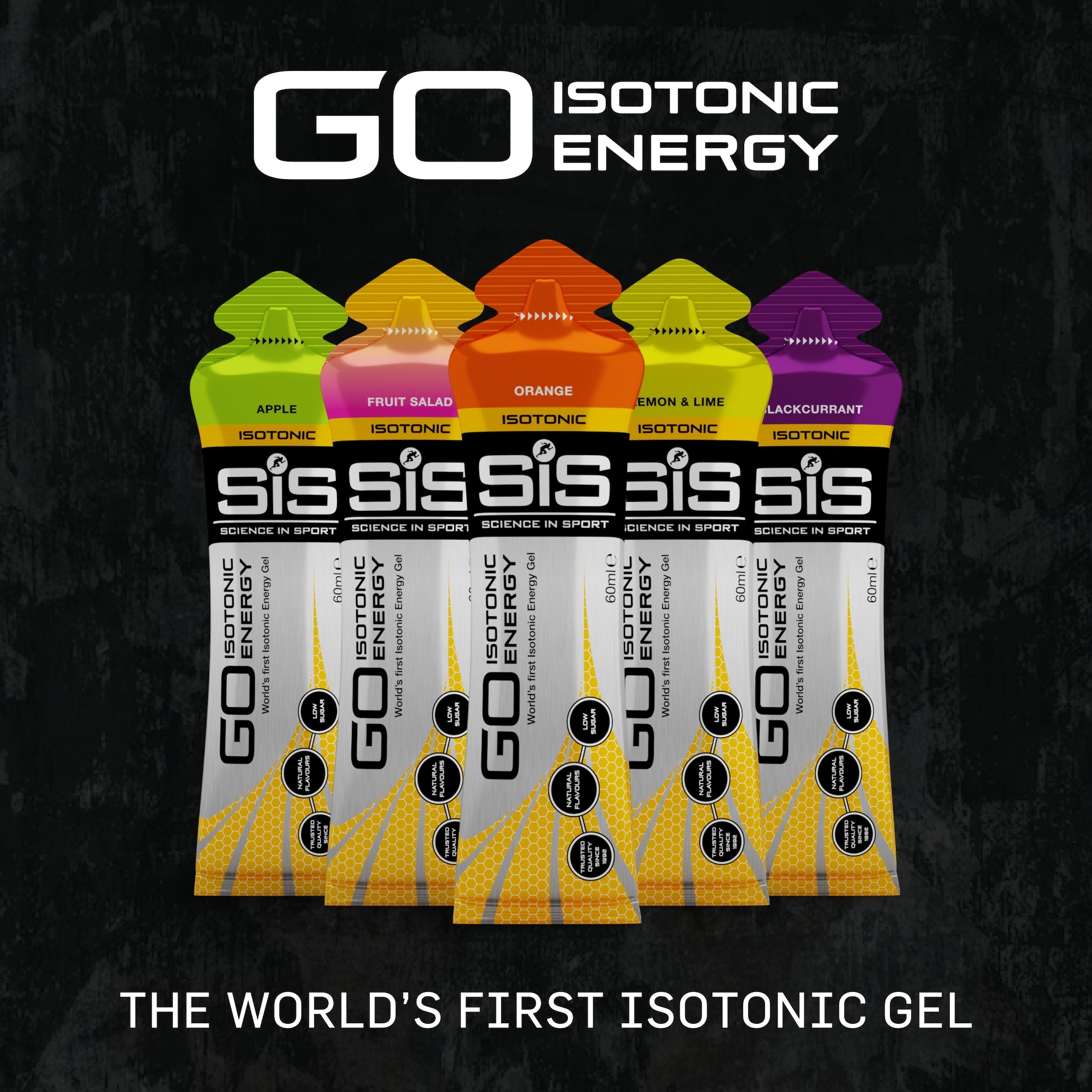 Science in Sport GO Isotonic Energy 60ml Gel - Apple - 30 Pack image 5