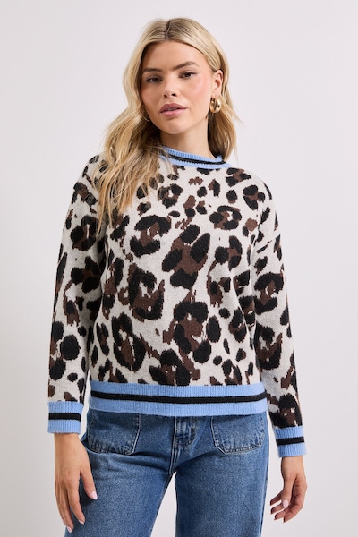 Dorothy Perkins Leopard Knitted Jumper Leopard
